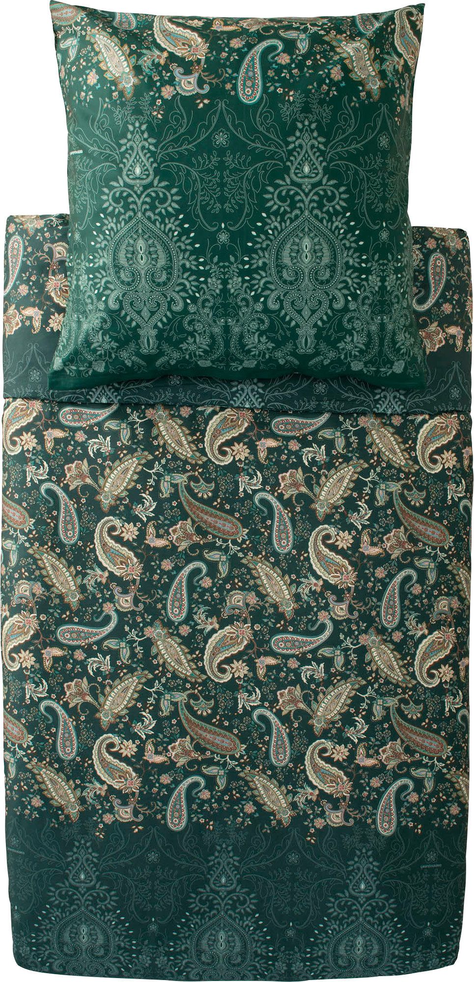 Bassetti Bettwäsche Bettwäsche "Monnalisa", Mako-Satin, Paisley