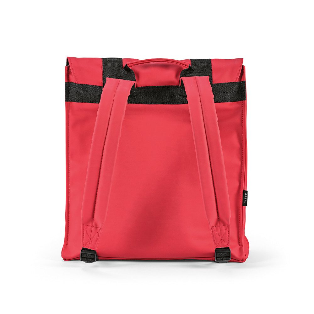 CABBEL Rucksack Rucksack 22L Laptop 17 Zoll rPET nachhaltig robust leicht 0,648kg (Rucksack, 1-tlg., Einzelartikel), Burgund, 56% recycelt, 22 Liter, 35x38x14 cm, 0,648 kg, rPET