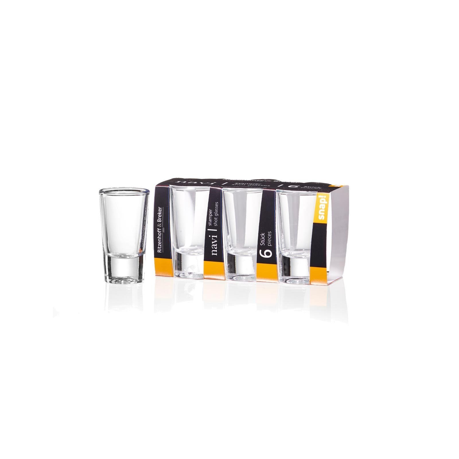 Ritzenhoff & Breker Schnapsglas Navi Келихи для шнапсу 30 ml 6er Set, Glas