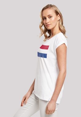 F4NT4STIC T-Shirt Netherlands NIederlande Holland Flagge distressed Print