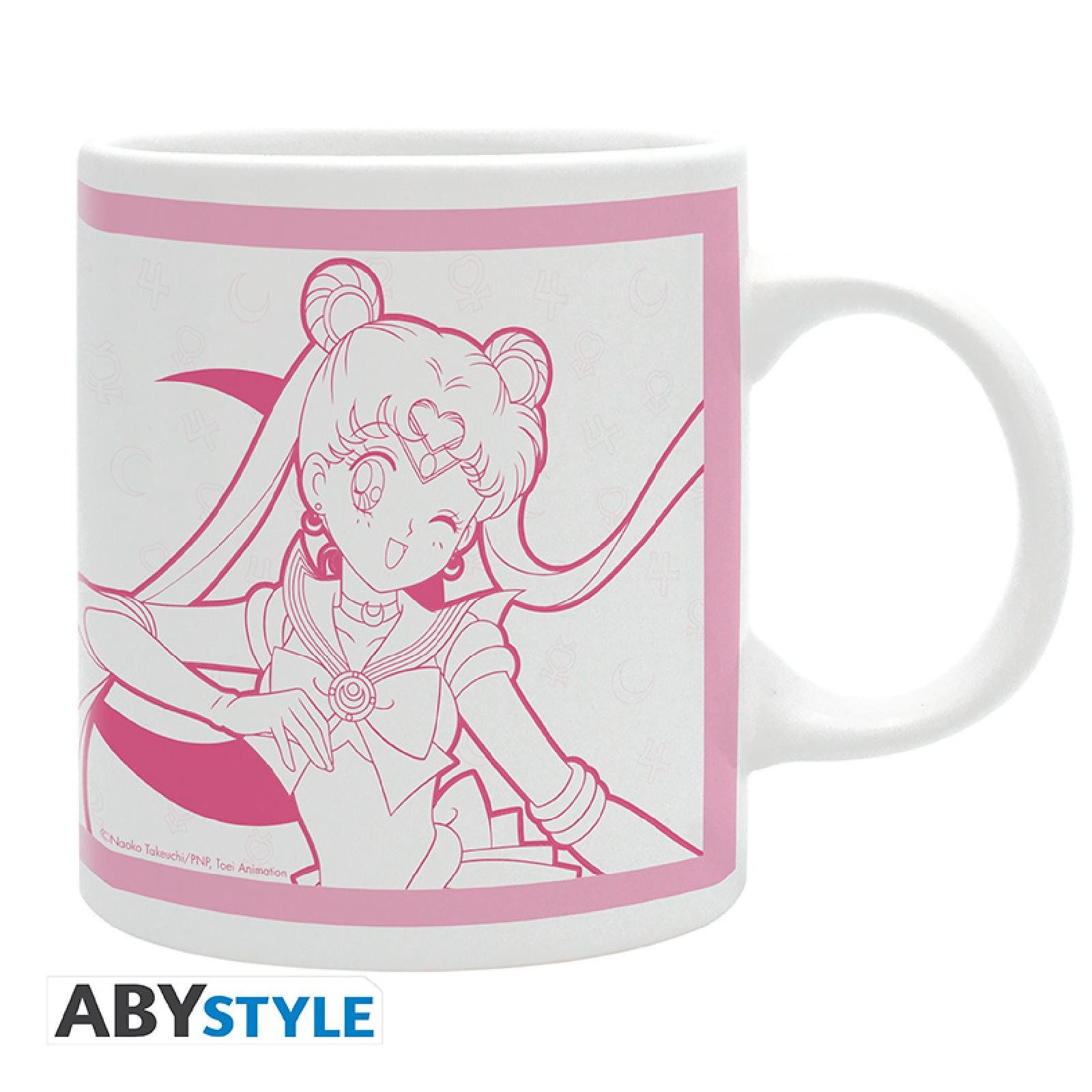 ABYstyle Tasse SAILOR MOON - Tasse - 320 ml - Sailor Moon&Luna- subli - with box