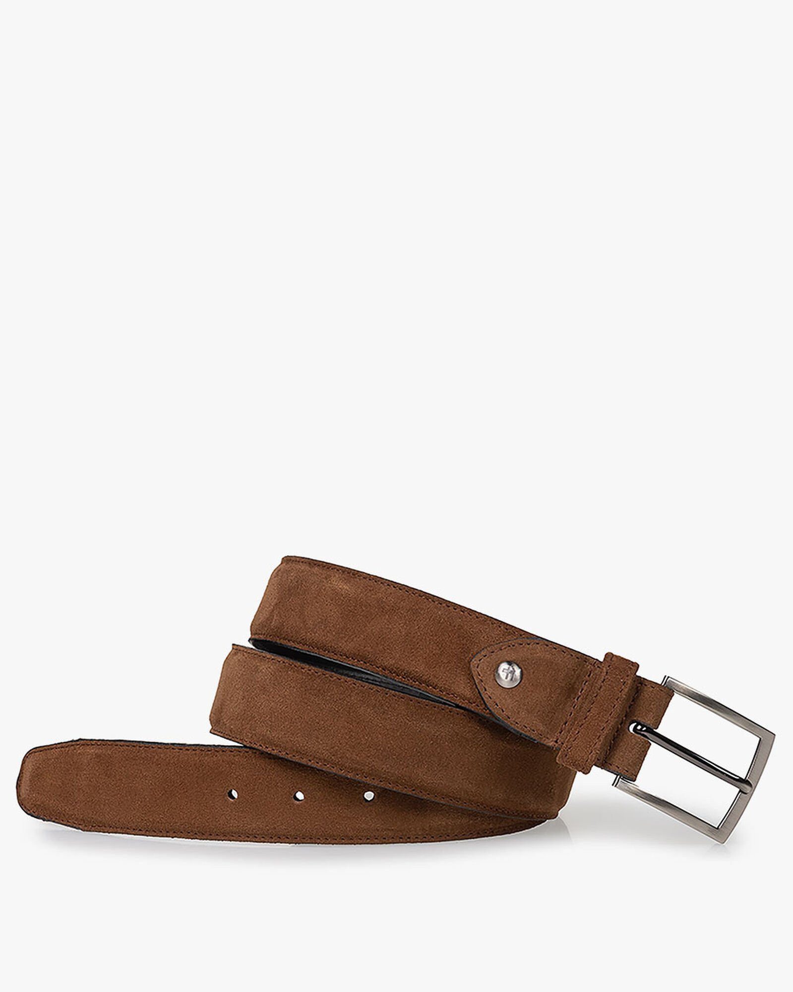 Ledergürtel Floris Cognac Suede