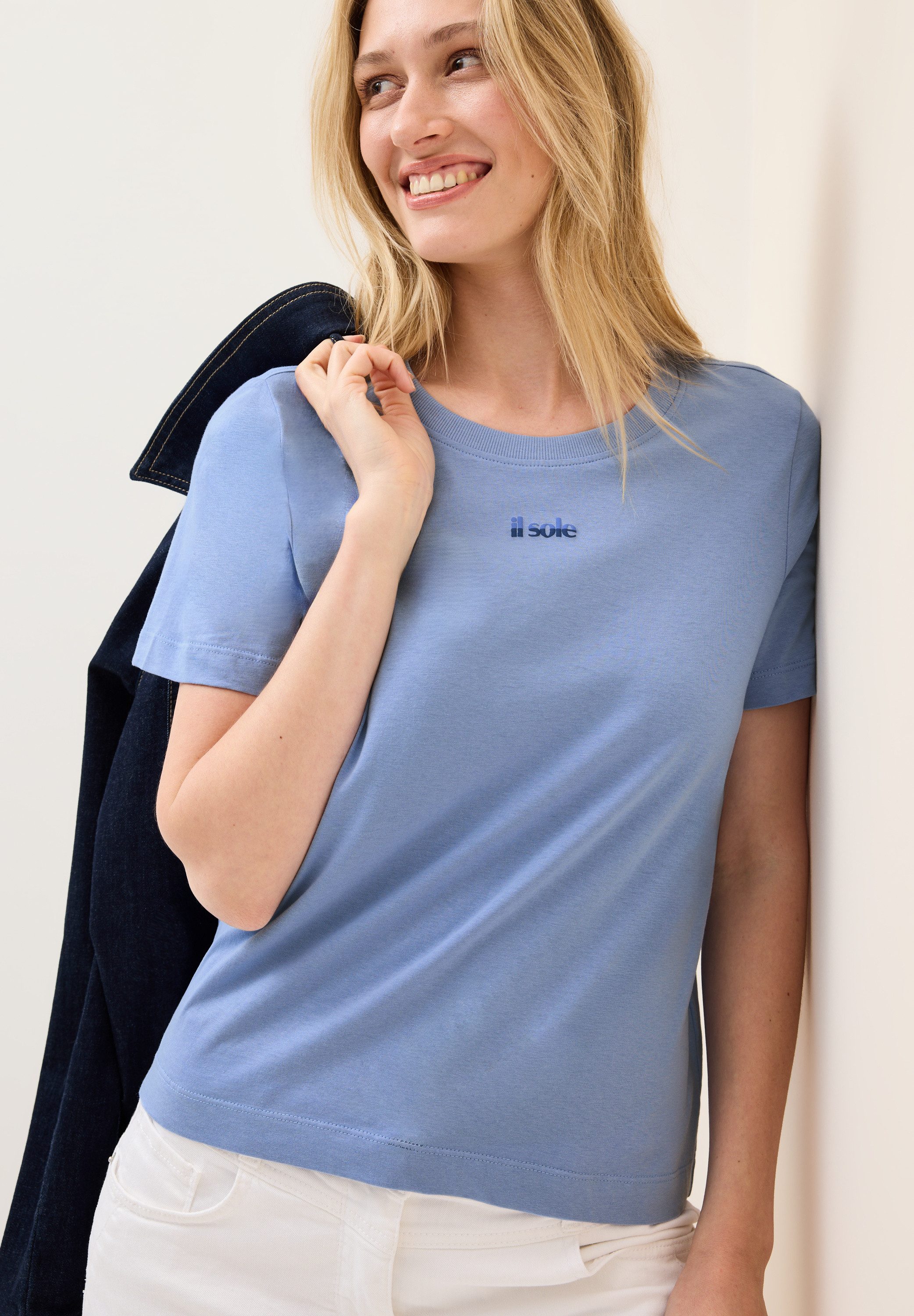 CECIL T-Shirt mit Wording günstig online kaufen