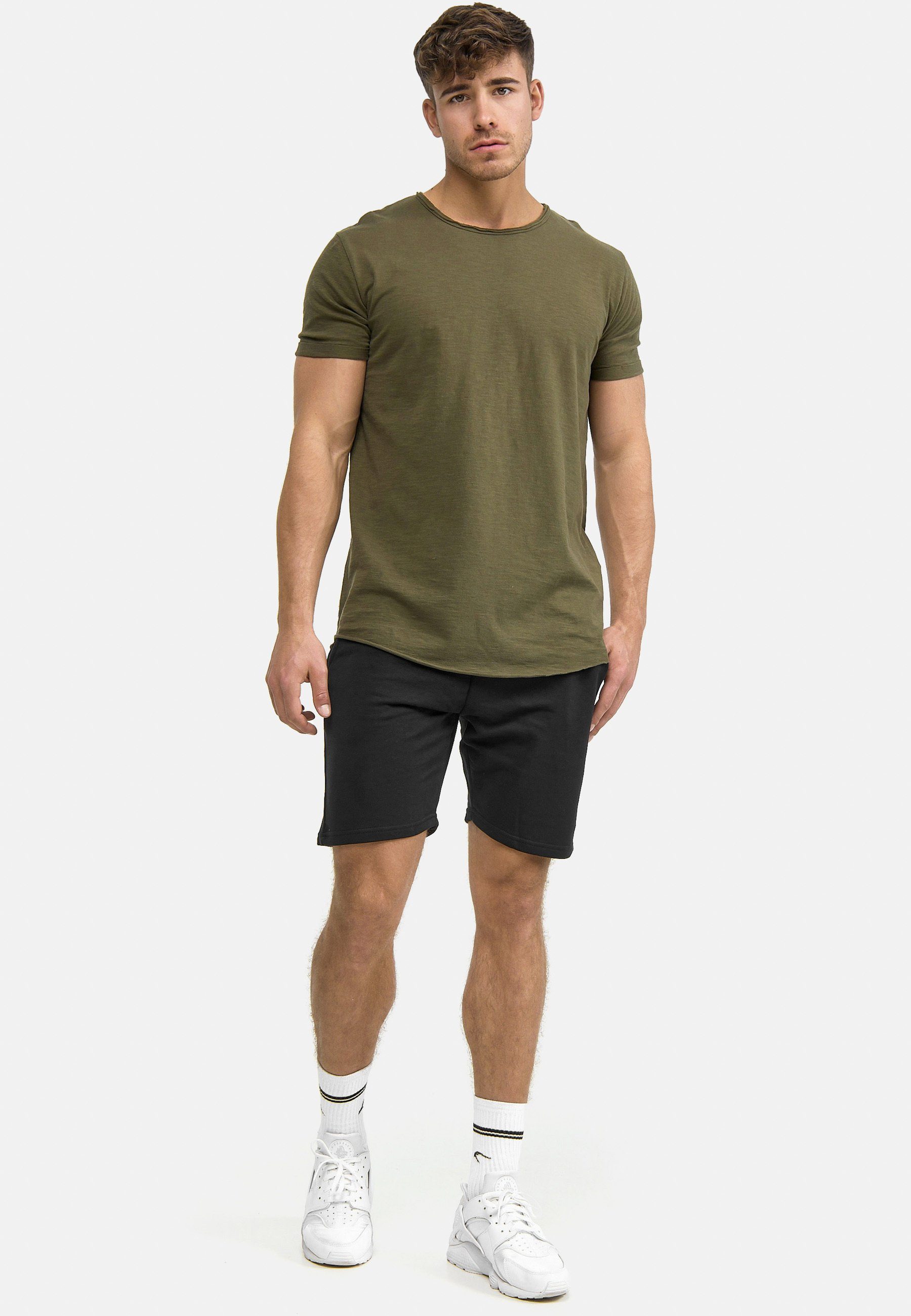 Willbur Indicode Tee Kurzarmshirt Army