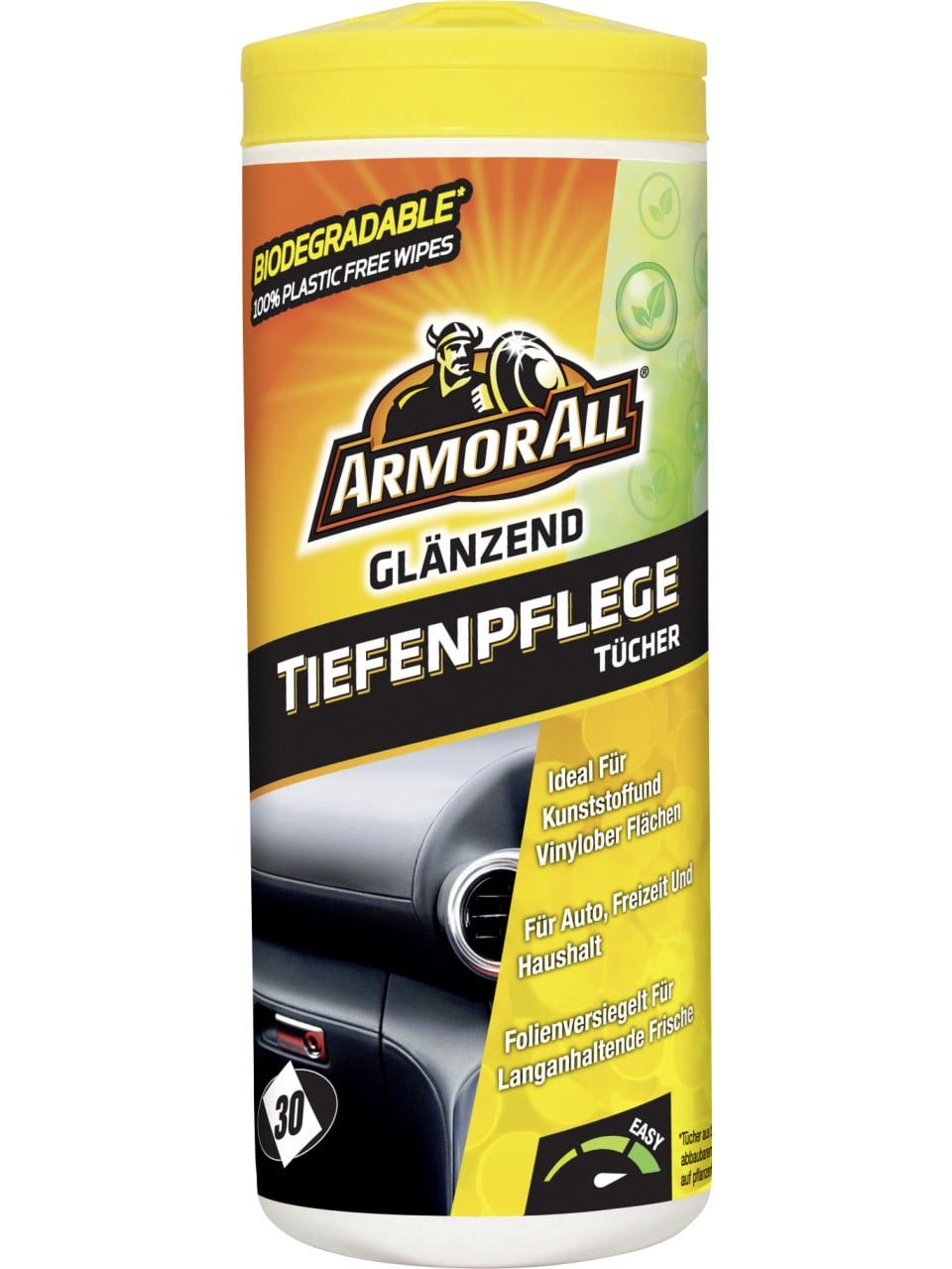Armor All Armor All Kunststoffpflegetücher-Box glänzend 30 Autopolitur