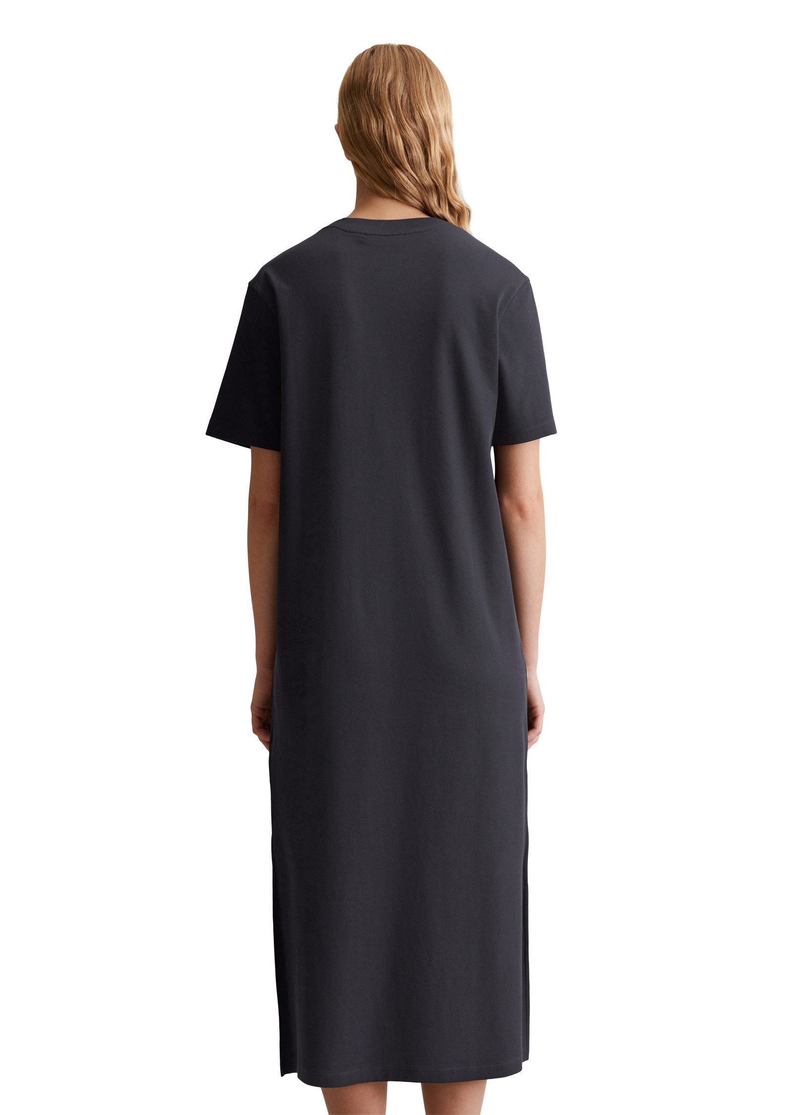 Marc O'Polo DENIM Jerseykleid aus gerippter Bio-Baumwolle