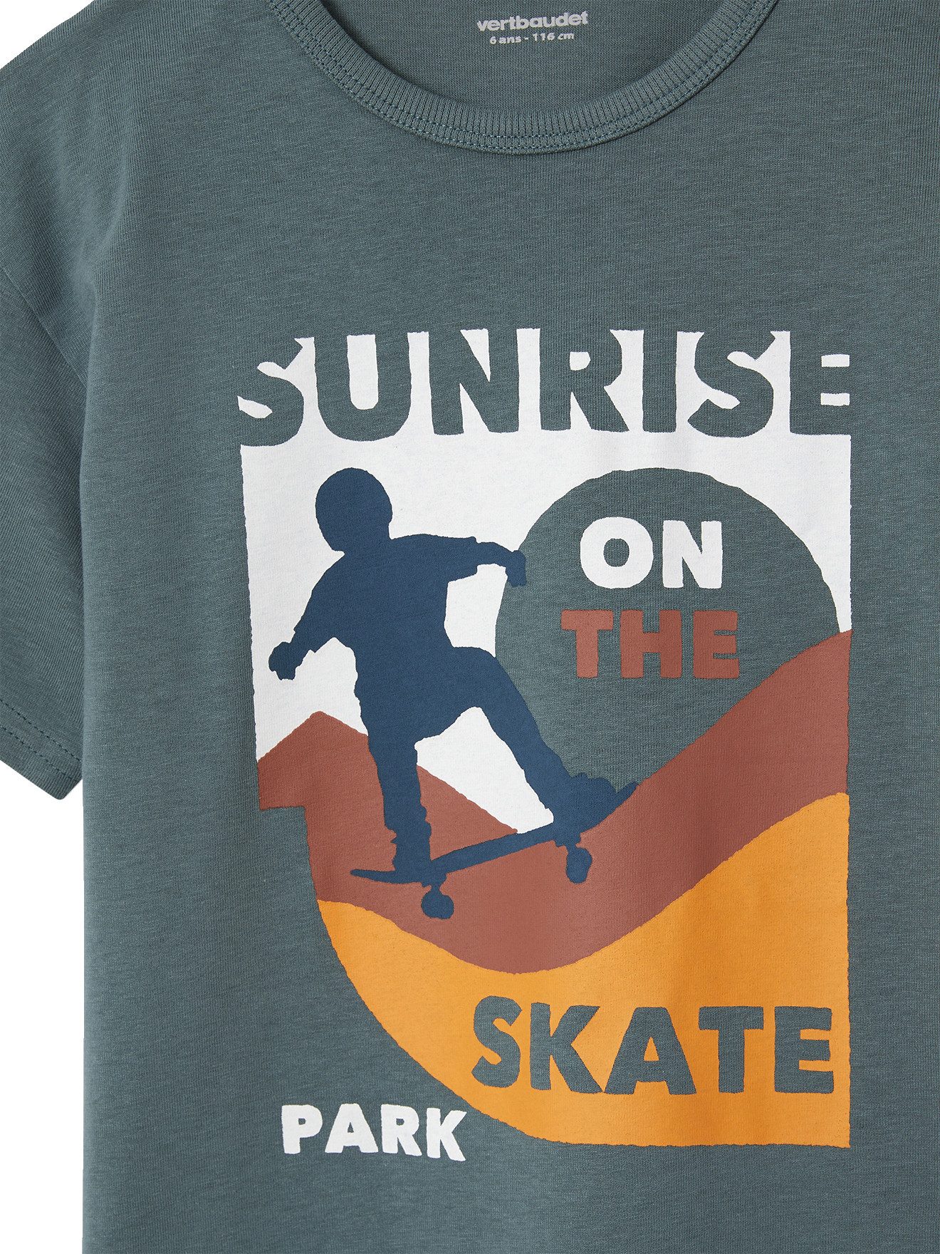 vertbaudet T-Shirt Jungen T-Shirt, grafischer Print Fahrzeugmotiv – Bild 3 von 5