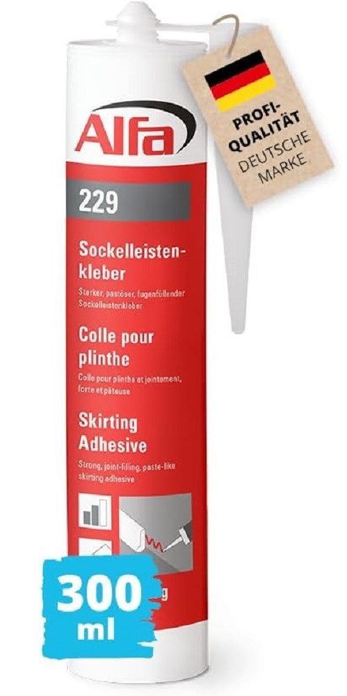 Parkettkleber Sockelleistenkleber 440 g Power Klebstoff
