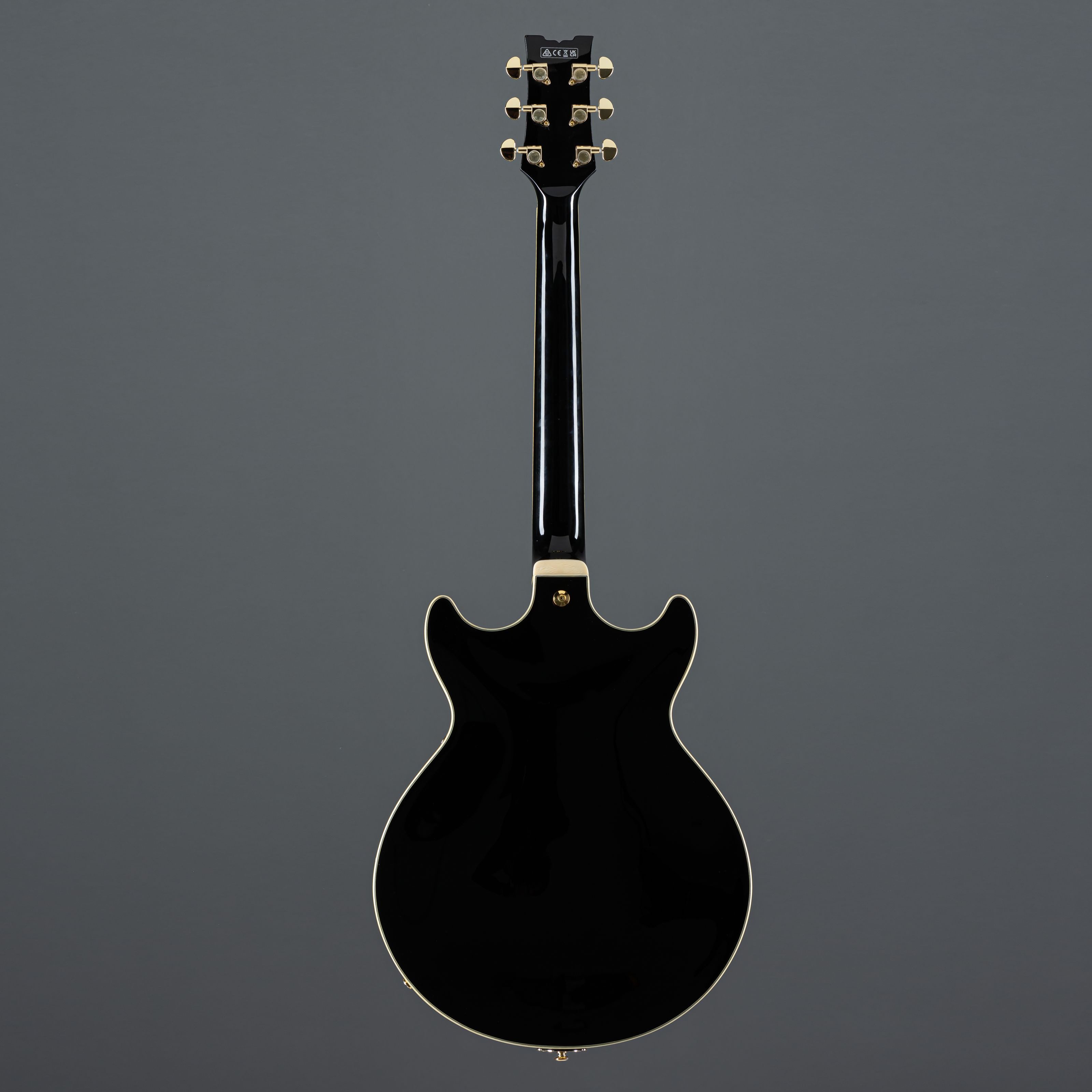 Ibanez Halbakustik-Gitarre, Halb-Akustik Gitarren, Andere Formen, Artcore Expressionist AMH90-BK Black - Halbakustik Gitarre