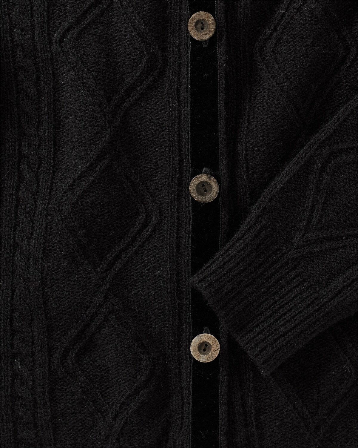 Reitmayer Trachtenjacke Strickjacke mit Samtband