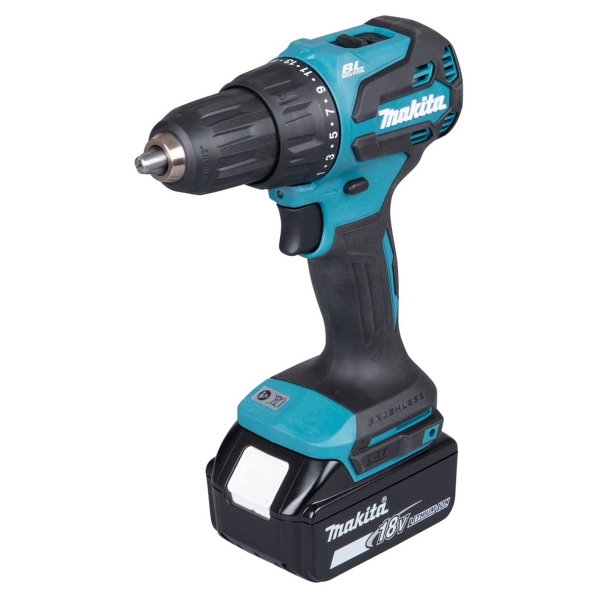 Makita Bohrschrauber DHP490TJX9 Akku-Schlagbohrschrauber