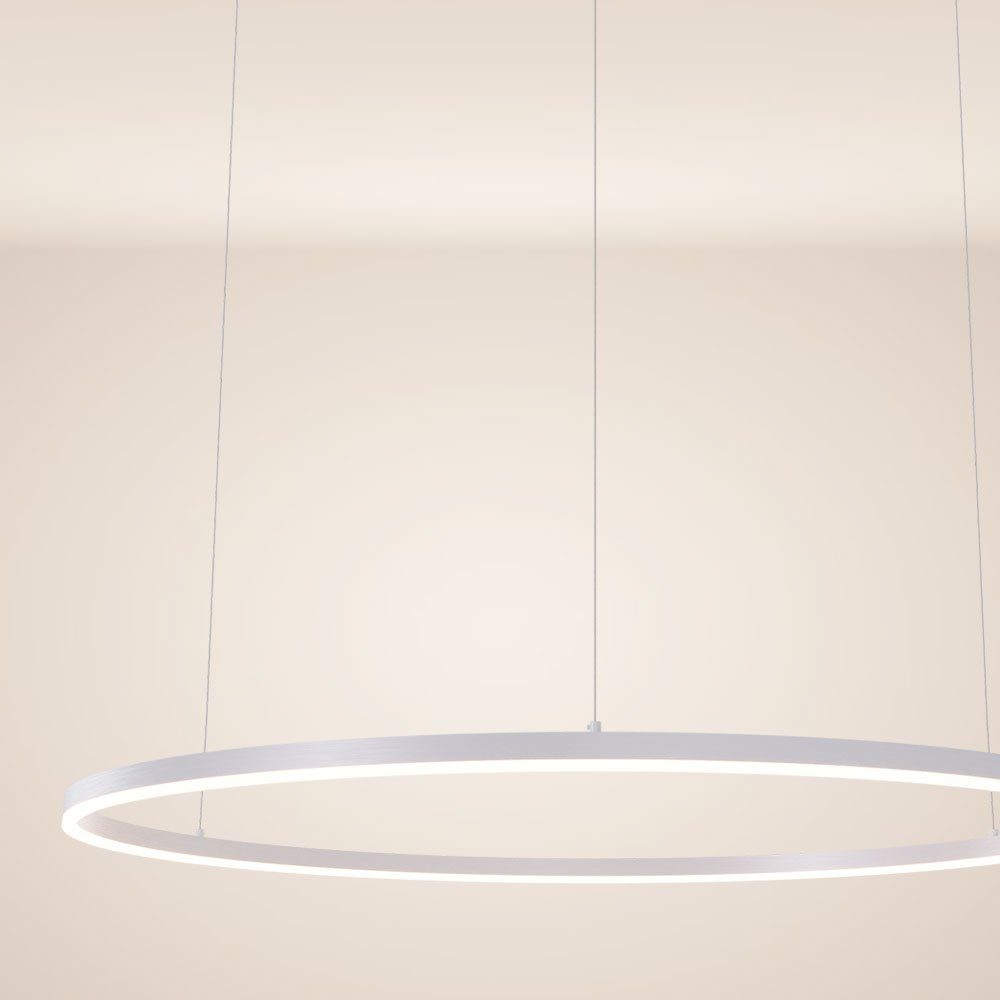 Pendelleuchte LED Weiß, Abhängung Pendelleuchte s.luce Warmweiß 120 5m Ring