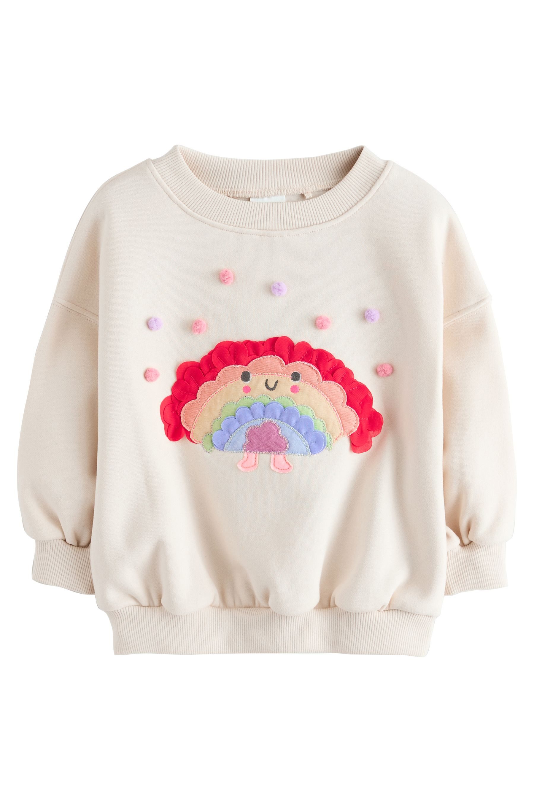 Next Sweater Sweatshirt mit Rundhalsausschnitt (1-tlg) günstig online kaufen