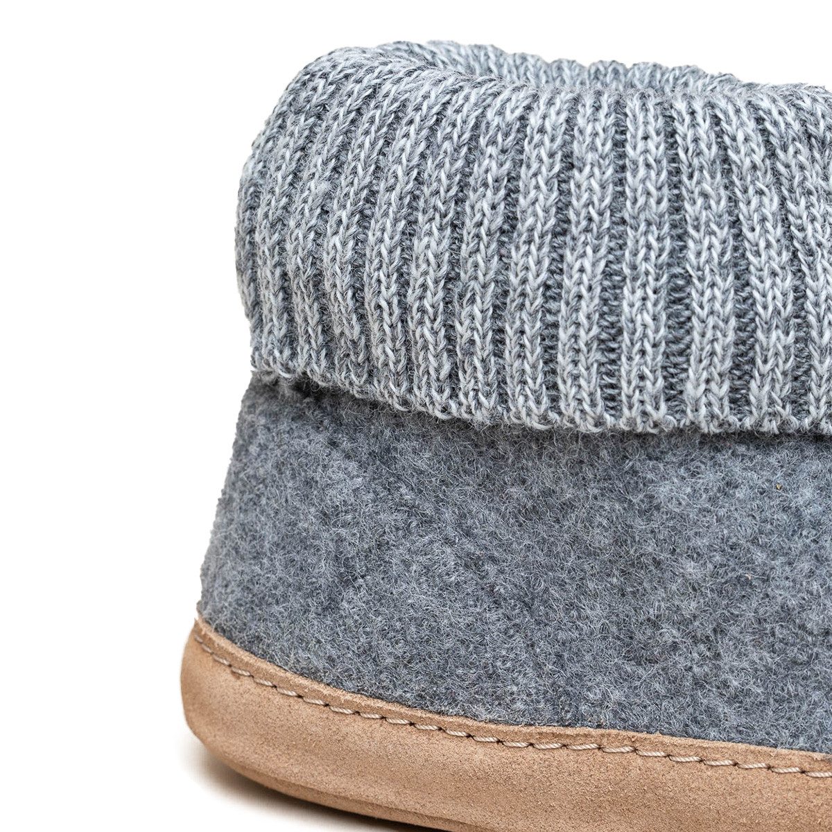 Gottstein Dakota Hüttenschuhe (1-tlg) Hüttenschuh - Aus Schafwolle, Weiche gepolsterte Innensohle
