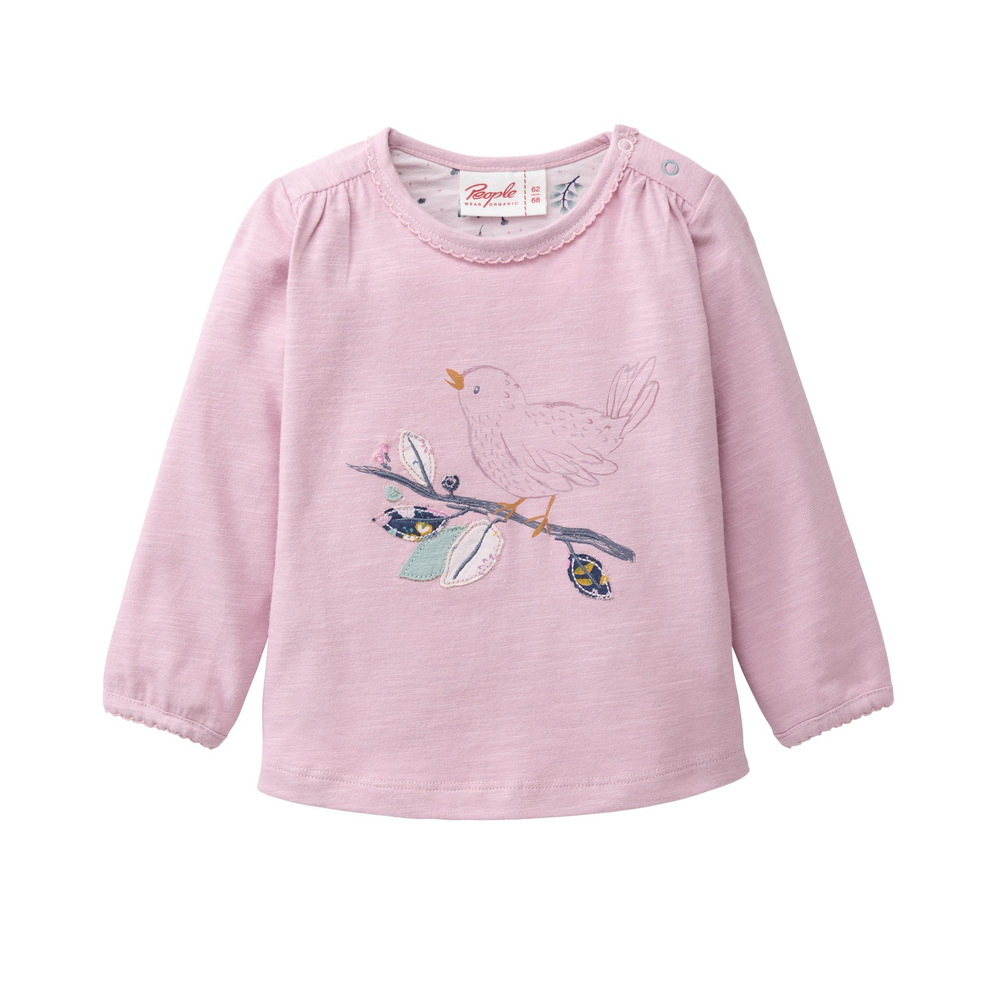 People Wear Organic Langarmshirt mit Motiv, günstig online kaufen