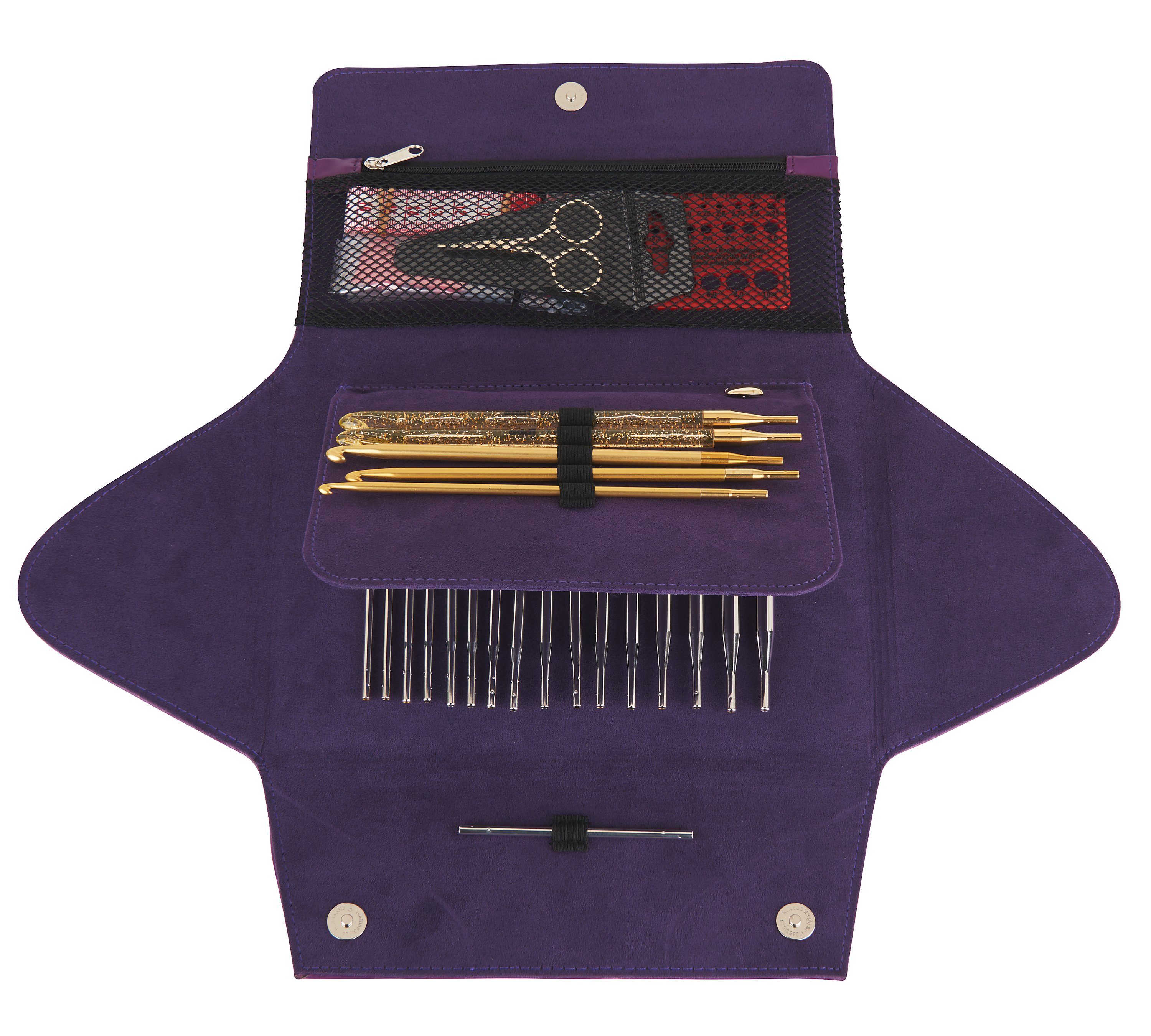 addi Kreativset Handarbeitsetui addiClick by Woolly Hugs, (115-tlg), 115 Teile