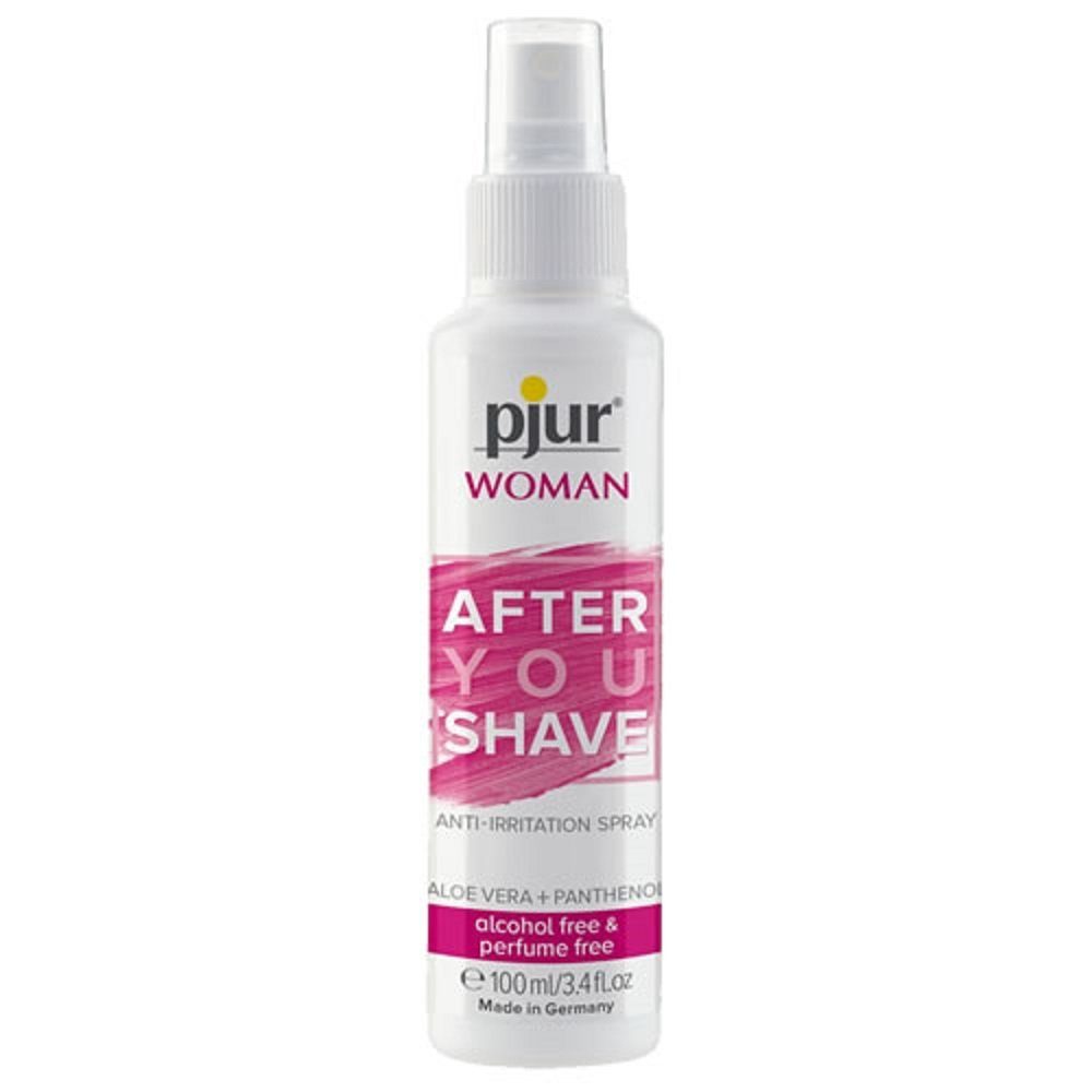 pjur Intimpflege WOMAN After You Shave - Spray for Intimate Areas Spray-Flasche mit 100ml, hautschonendes Spray für den Intimbereich