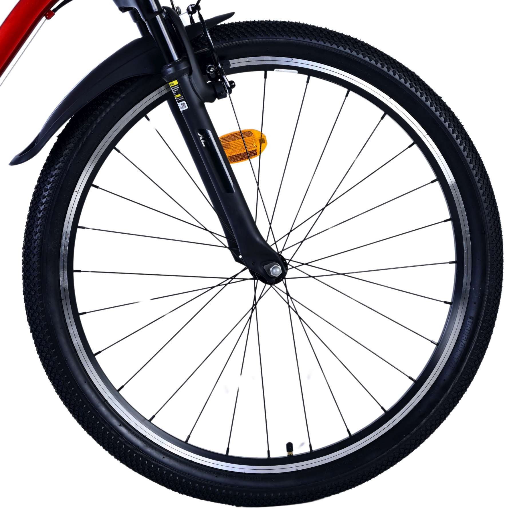 Volare Kinderfahrrad Volare XC Race Kinderfahrrad - 26 Zoll - 21 Gang - Rot/Grau für Jungen, Alter: 9 - 12 Jahre, Rahmenhöhe: 41 cm, Gewicht: 17.800 kg