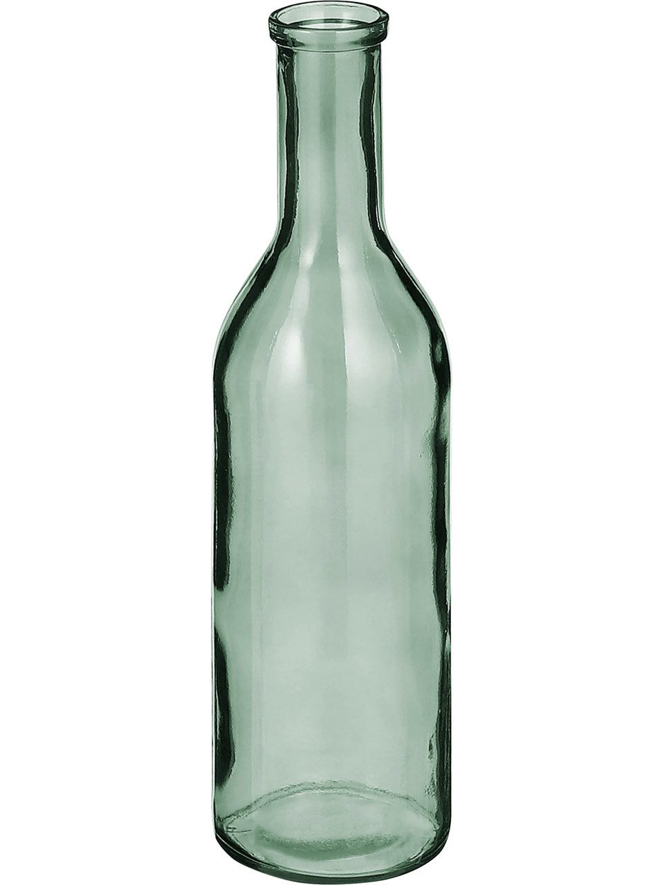 Mica Decorations Dekoobjekt Mica Glas Flasche Rioja grün, 50 x 15 cm