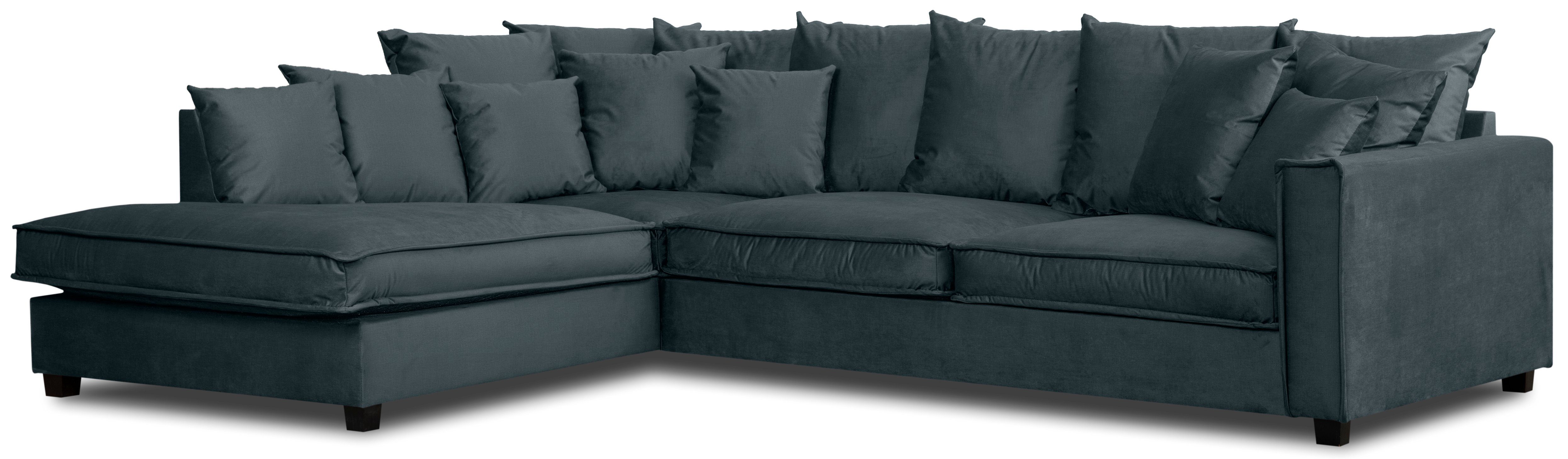 Ecksofa Zierkissen mit losen vielen Leonique Kambre,