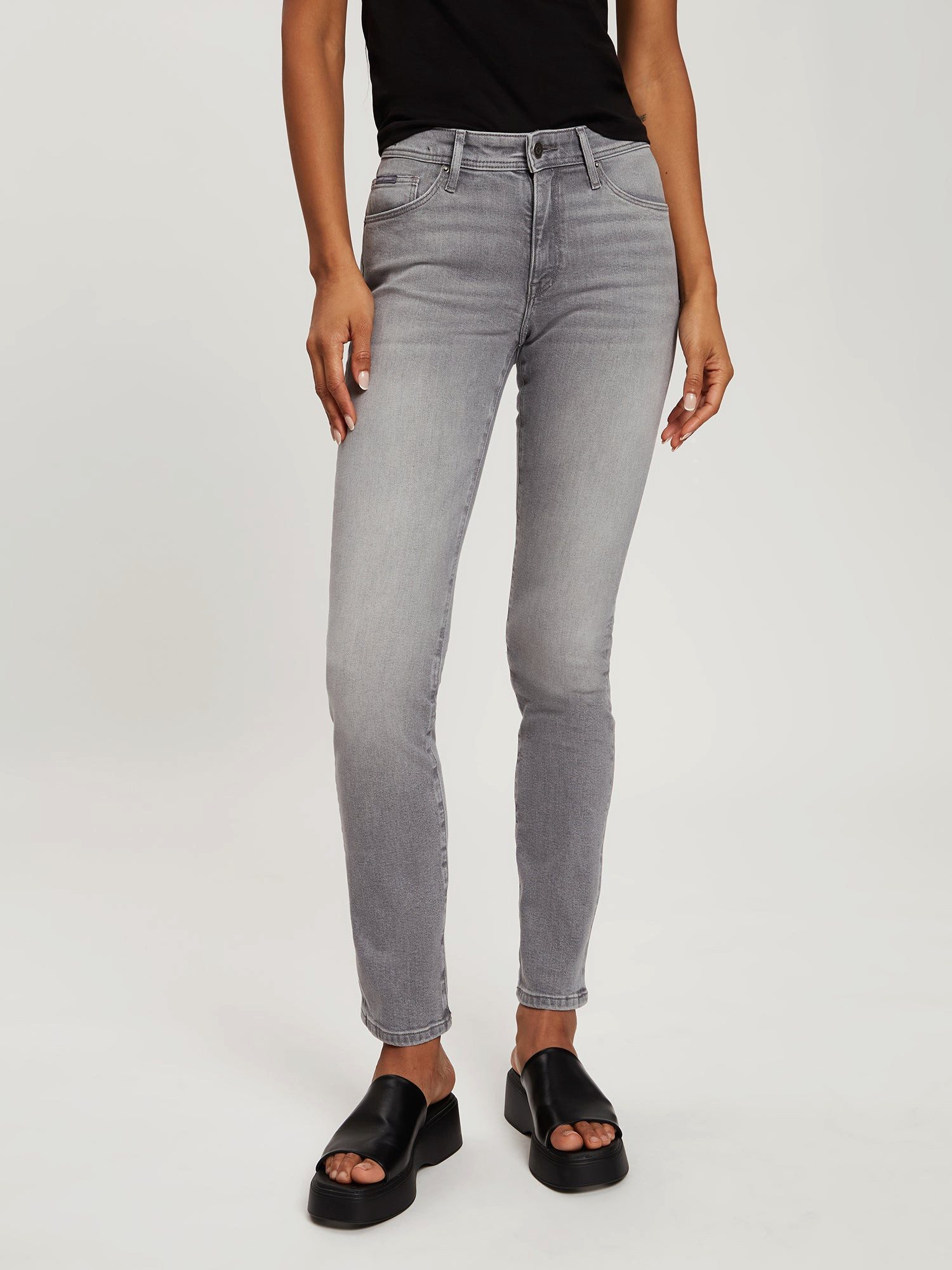 CROSS JEANS® Stretch-Jeans CROSS JEANS ANYA grey P489-254