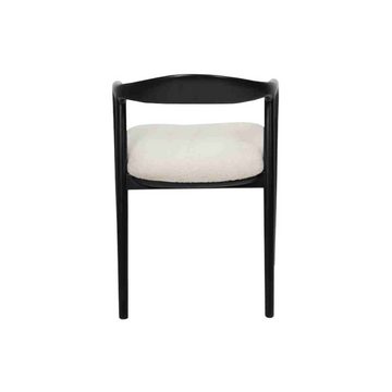 JVmoebel Esszimmerstuhl Schwarz-Weiße Esszimmer 2x Stühle Luxuriöse Küchen Möbel Metallstühle (2 St), Made in Europa