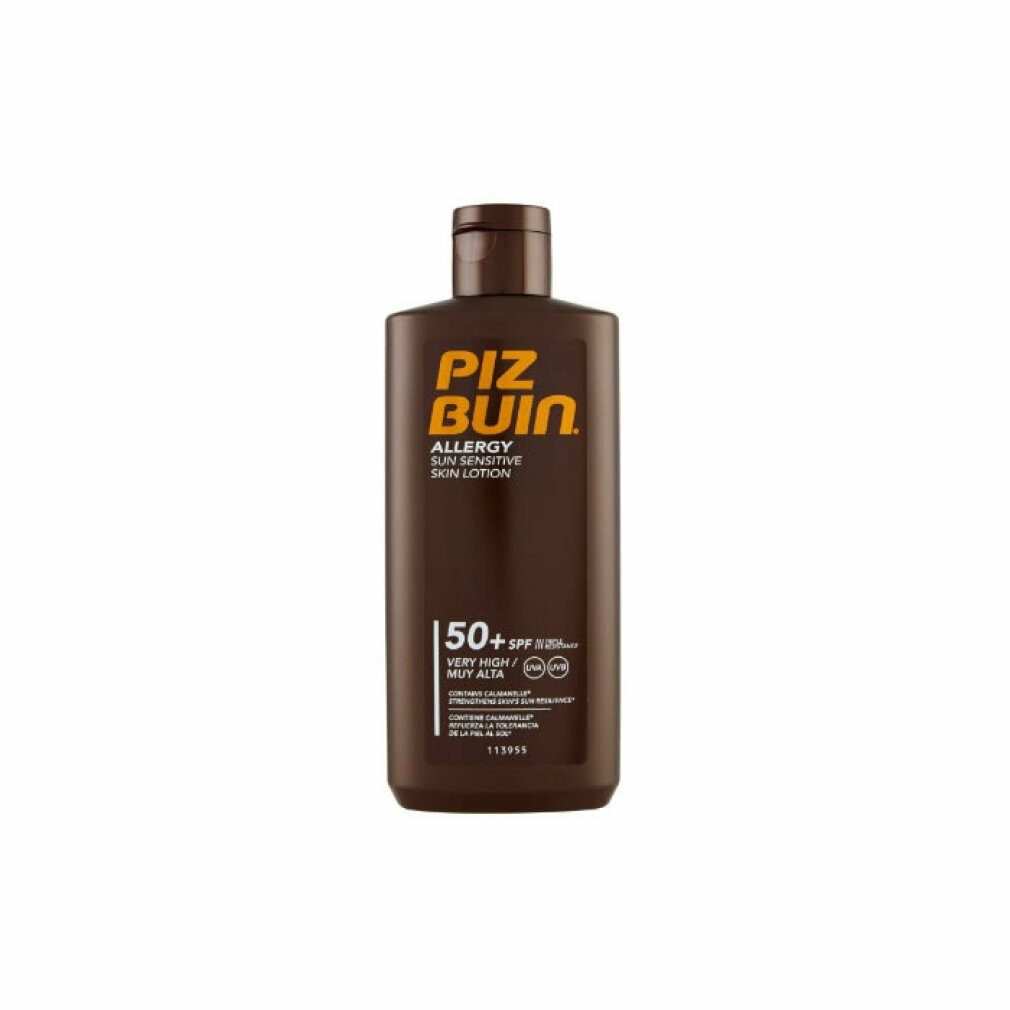 ml Piz Buin Allergy SPF50+ Sonnenschutzpflege Piz Lotion Skin 200 Buin Sun Sensitive