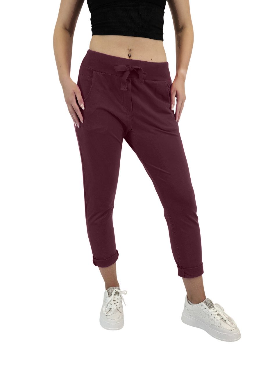 Wendy Trendy Jogger Pants Damen Jogger Hose Baggy in vielen verschiedenen Farben