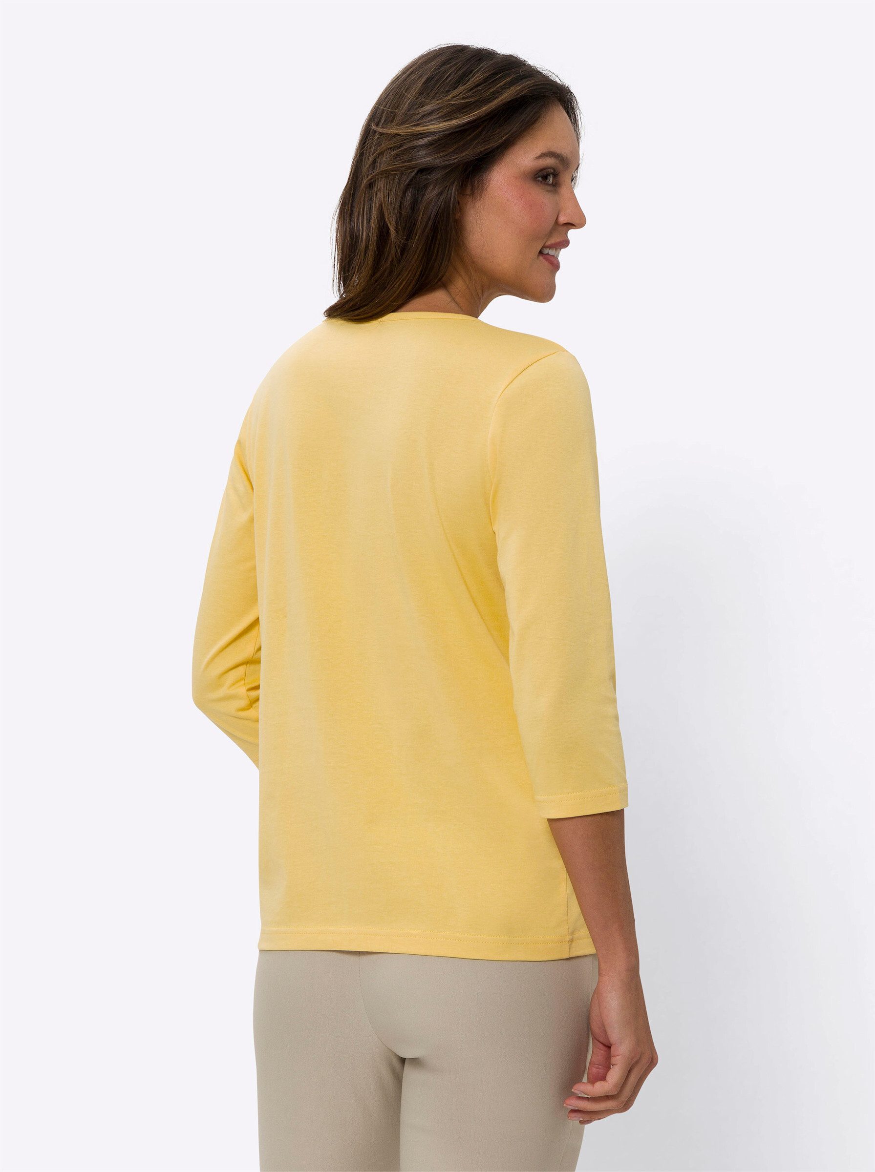 Sieh an! T-Shirt 3/4-Arm-Shirt 3/4-Arm günstig online kaufen