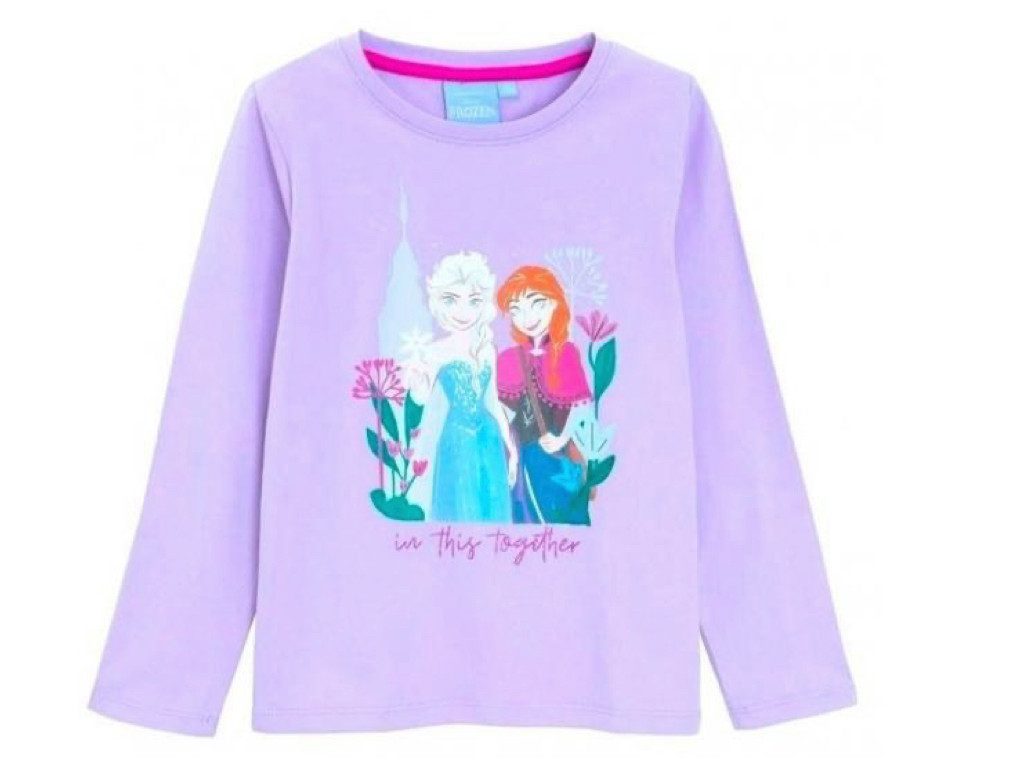 Disney Frozen Langarmshirt Die Eiskönigin Langarm Shirt "Anna und Elsa"