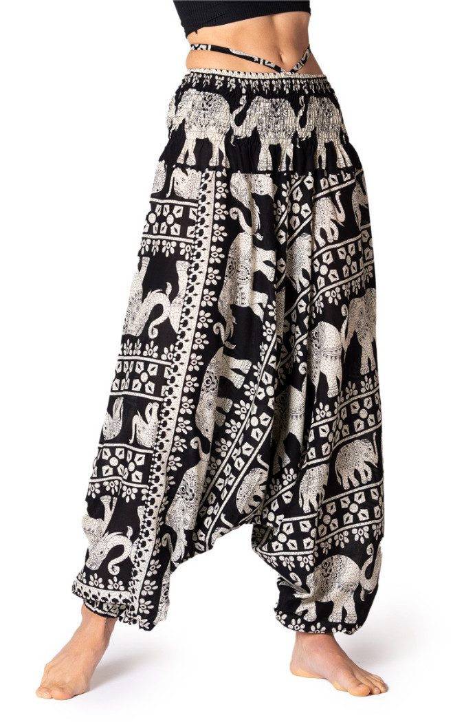 PANASIAM Haremshose Aladinhose Chang Haremshose aus 100% natürlicher Viskos günstig online kaufen
