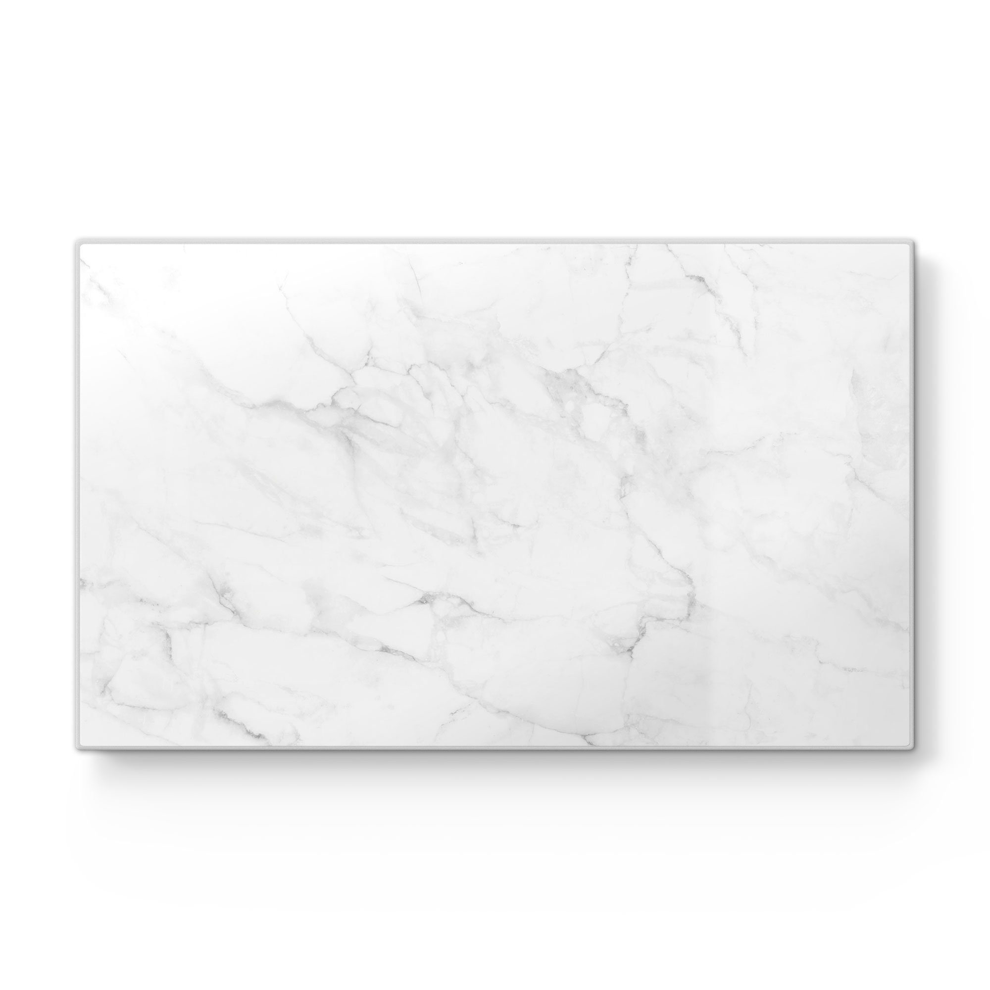 DEQORI Schneidebrett 'Marmorplatte im Detail', Glas, Platte Frühstücksbrett Schneideplatte | Schneidebretter