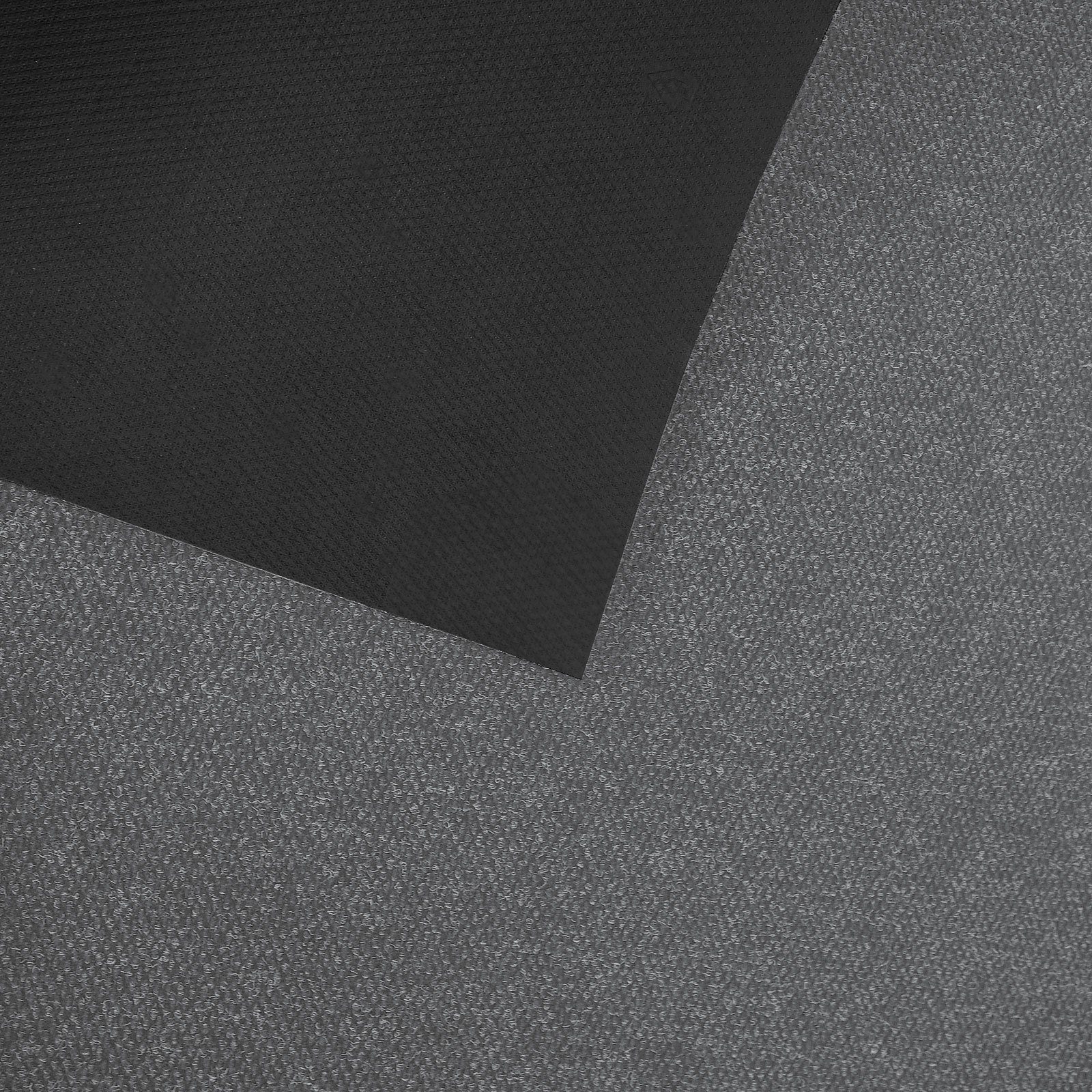 Größen, & Rechteckig, Polypropylen 10 Kubus, in Höhe: mm, vielen Sauberlaufmatte Singapur, 100% Fußmatte Erhältlich Grau Farben