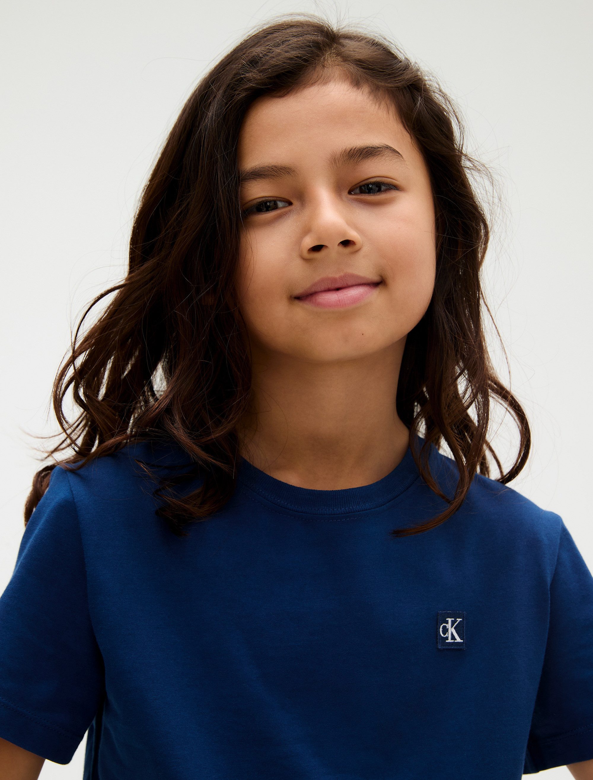 Calvin Klein Jeans Weite Jeans SKATER VISUAL BLUE CF für Kinder bis 16 Jahre