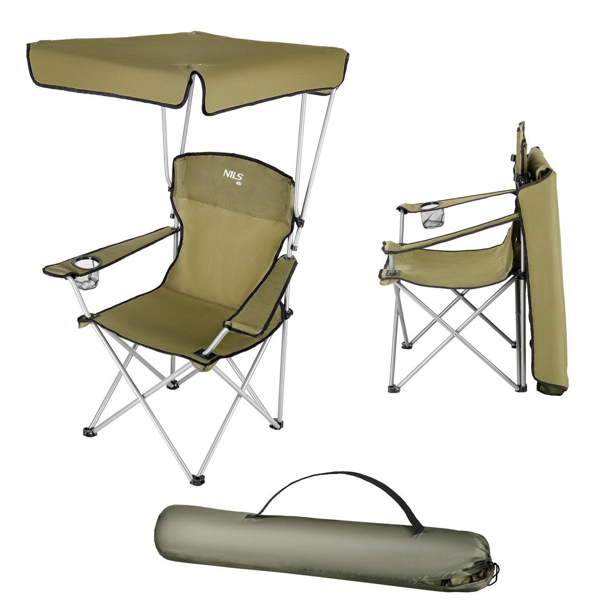 NILS CAMP Campingstuhl faltbarer Stuhl mit günstig online kaufen