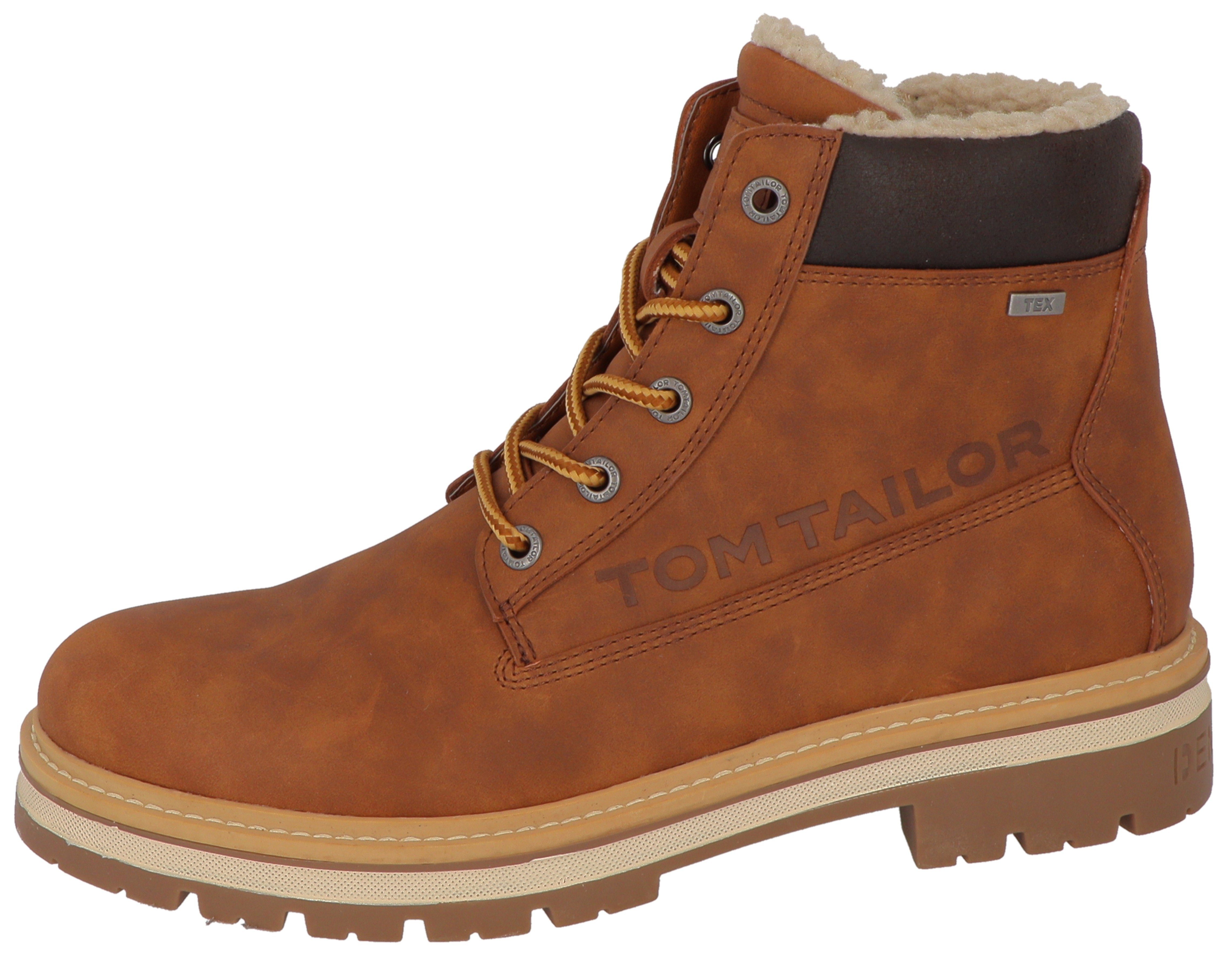 TOM TAILOR Winterboots mit gepolstertem Schaftrand