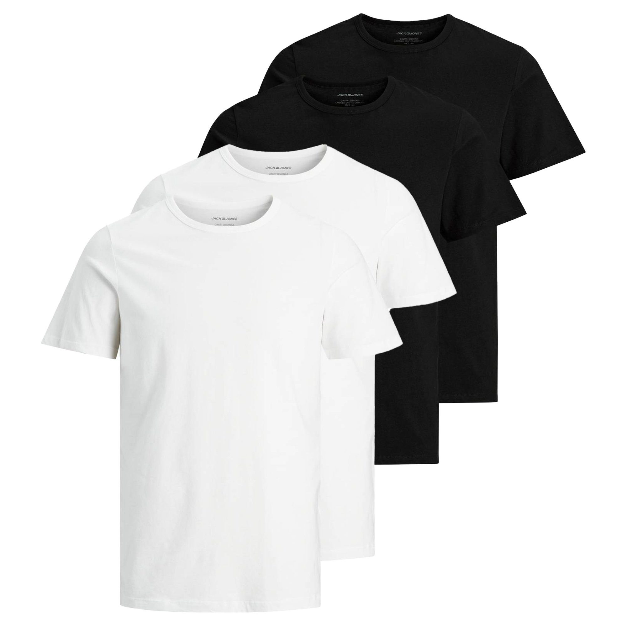 T-Shirt Herren T-Shirt 4er Pack Baumwolle