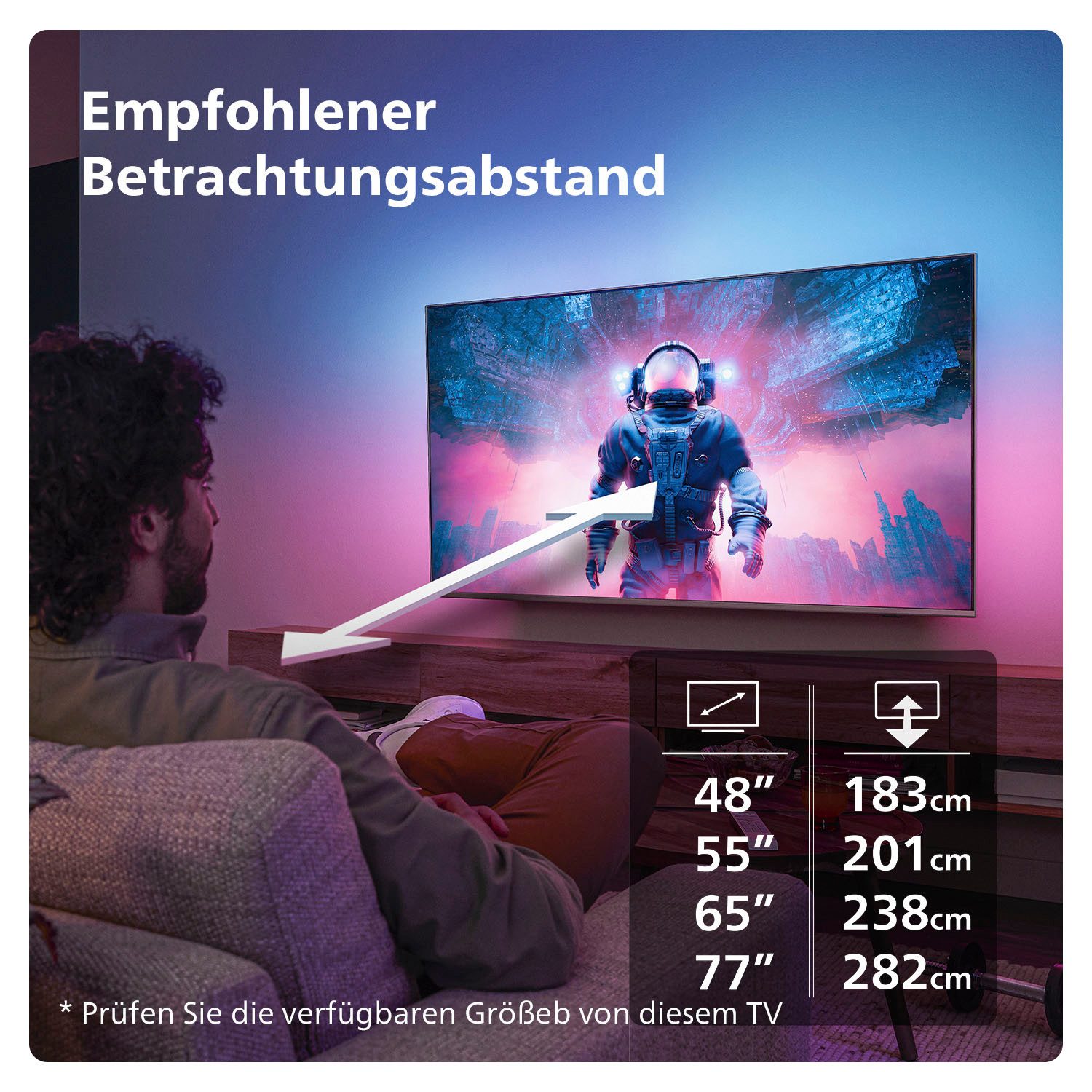 Philips 77OLED759/12 OLED-Fernseher (194...