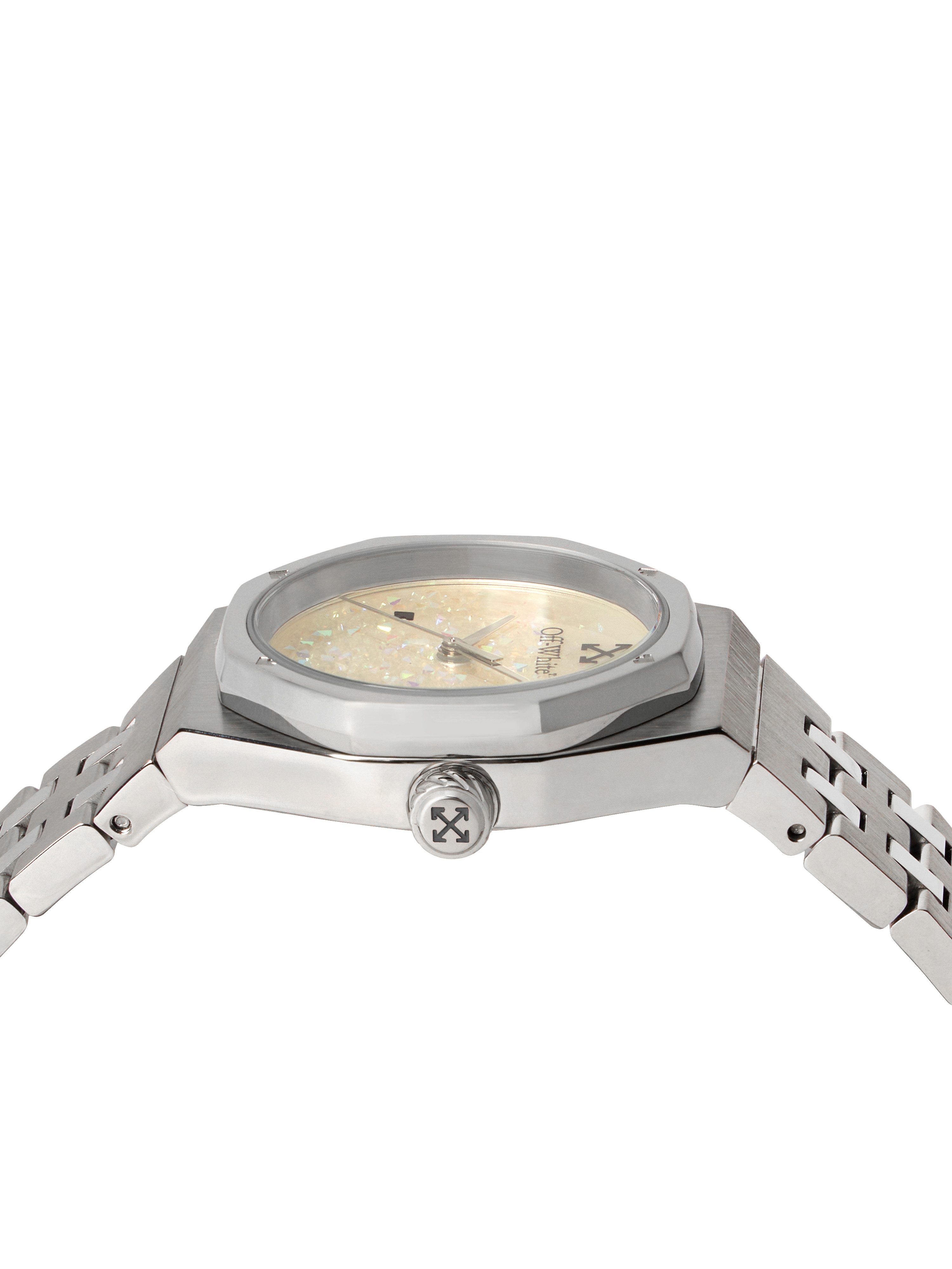 OFF-WHITE Quarzuhr DUST OW1L034M0035, Armbanduhr, Damenuhr, Edelstahlarmband, analog