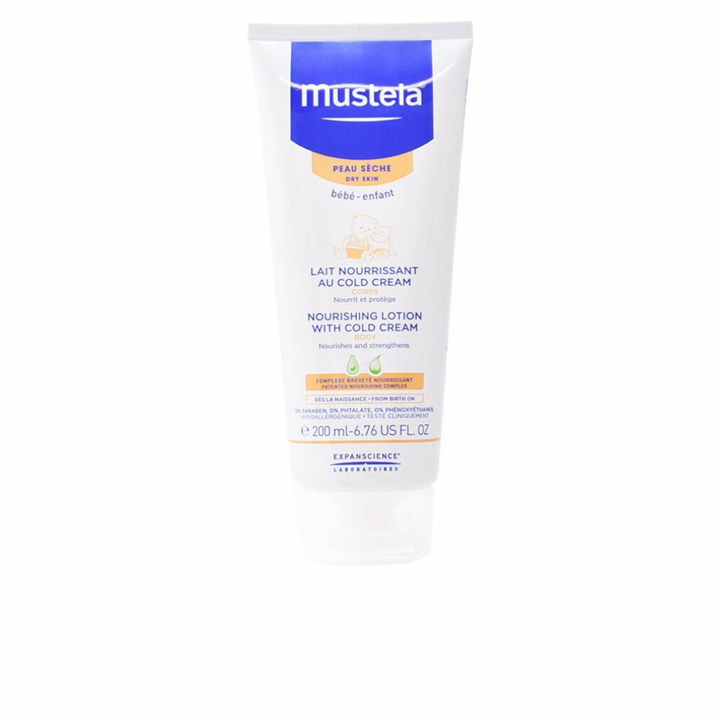 Mustela Körperpflegemittel Bébé-Enfant Nourishing Lotion with Cold Cream 200ml - Dry Haut