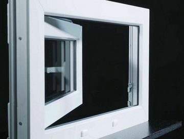 JeCo Fenster Ecoline Kunststofffenster 2-fach Verglasung, weiß, BxH: 500X850 mm, DIN Rechts