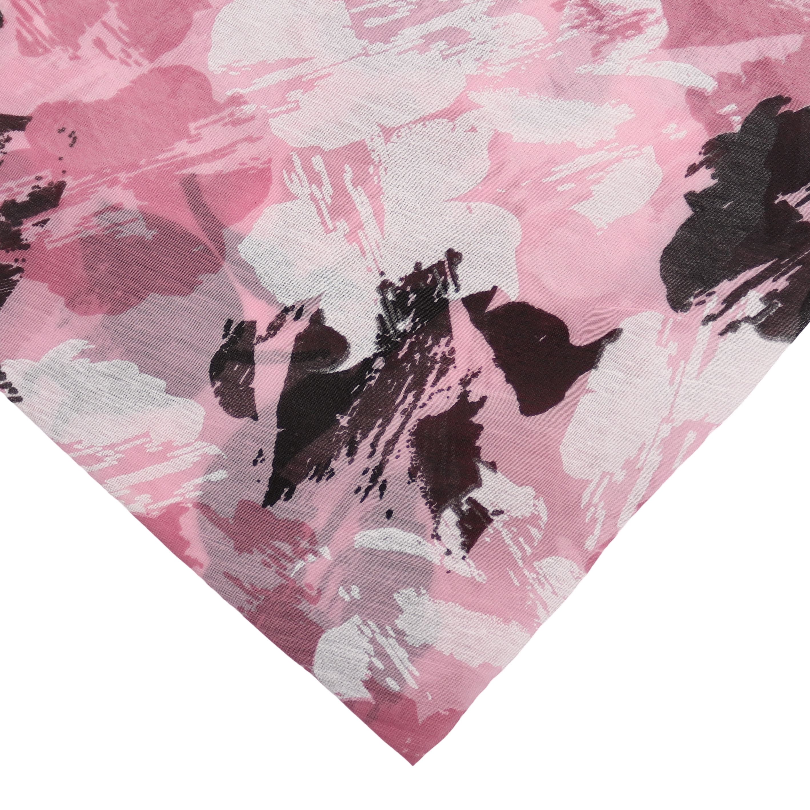 MIRROSI Modeschal Asymmetrischer Schal, Made in Italy 20% Seide 80% Baumwolle, (Ca.170x77cm; leicht und bequem), Damen Halstuch ideal für Frühling, Sommer und Herbst