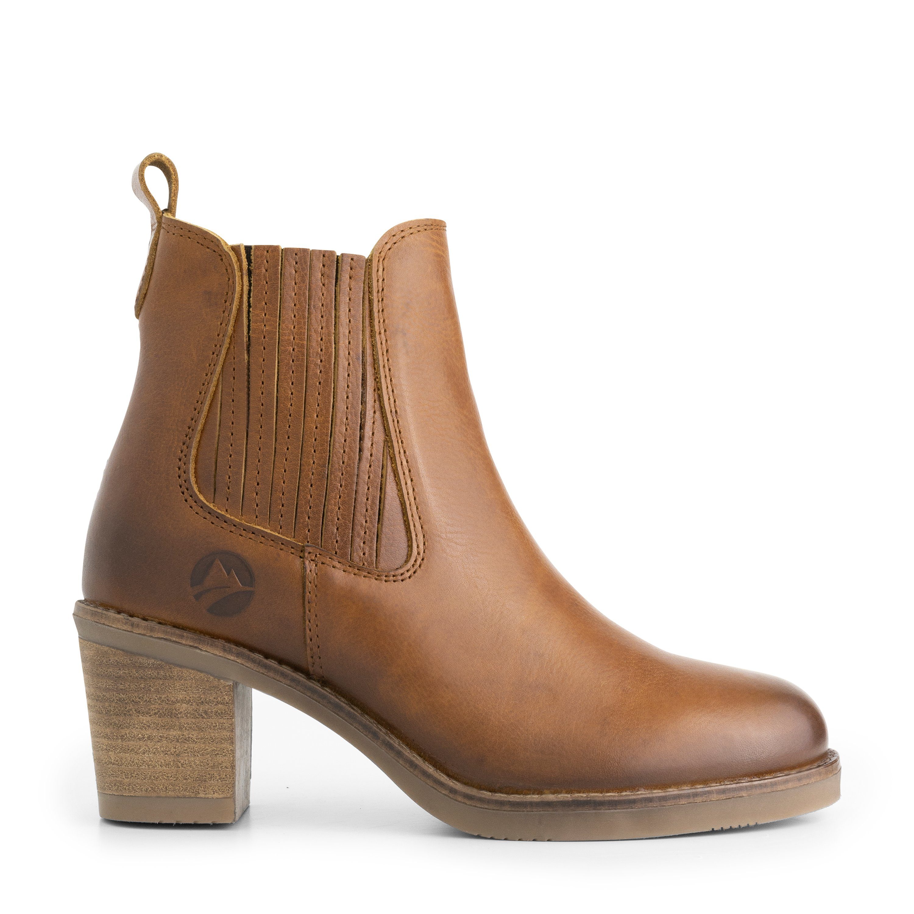 Callac (Pull-on) Chelseaboots Lady Cognac Travelin'