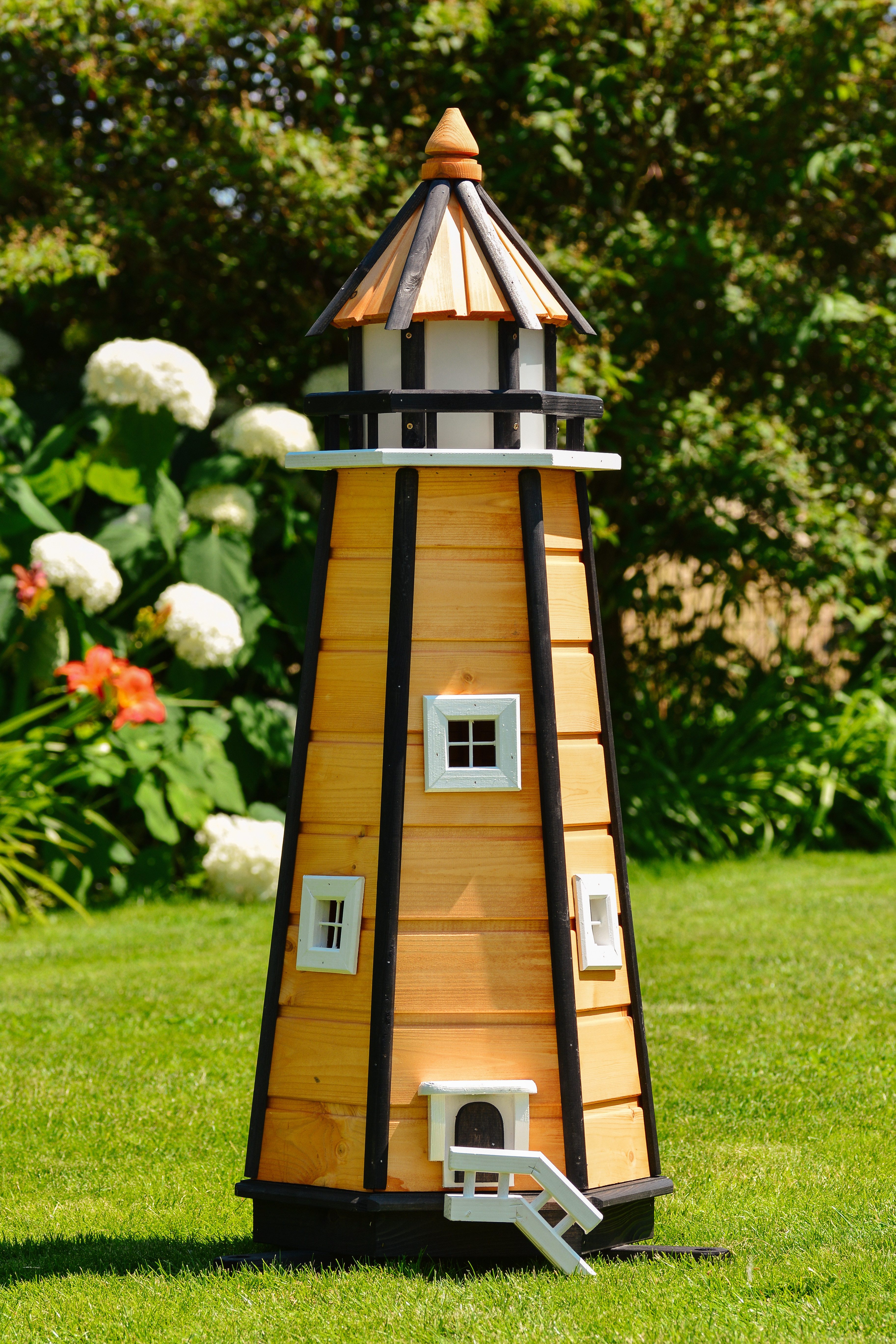 DSH DEKO SHOP HANNUSCH Gartenfigur Leuchtturm günstig online kaufen