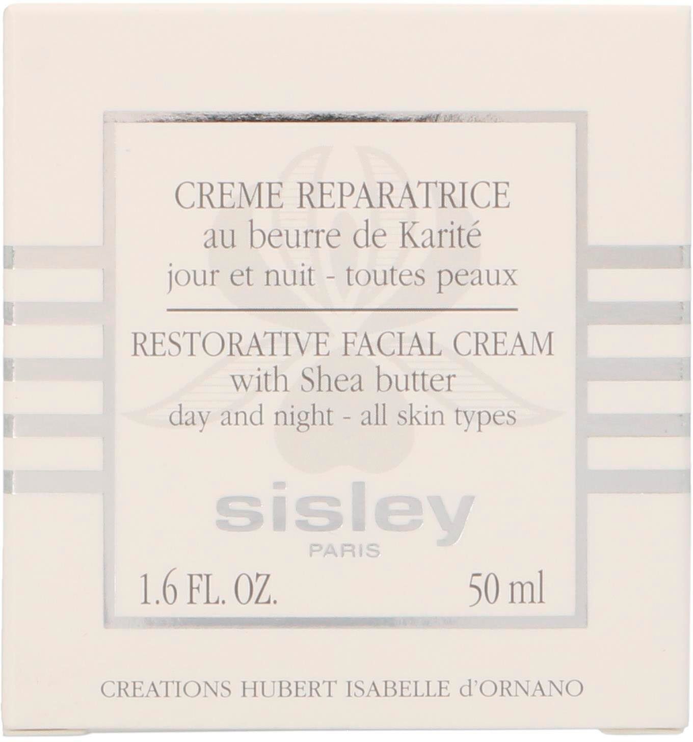 sisley Gesichtspflege Restorative Facial Cream With Shea Butter, wohltuende  SOS-Pflege für die ganze Familie (außer für Säuglinge)