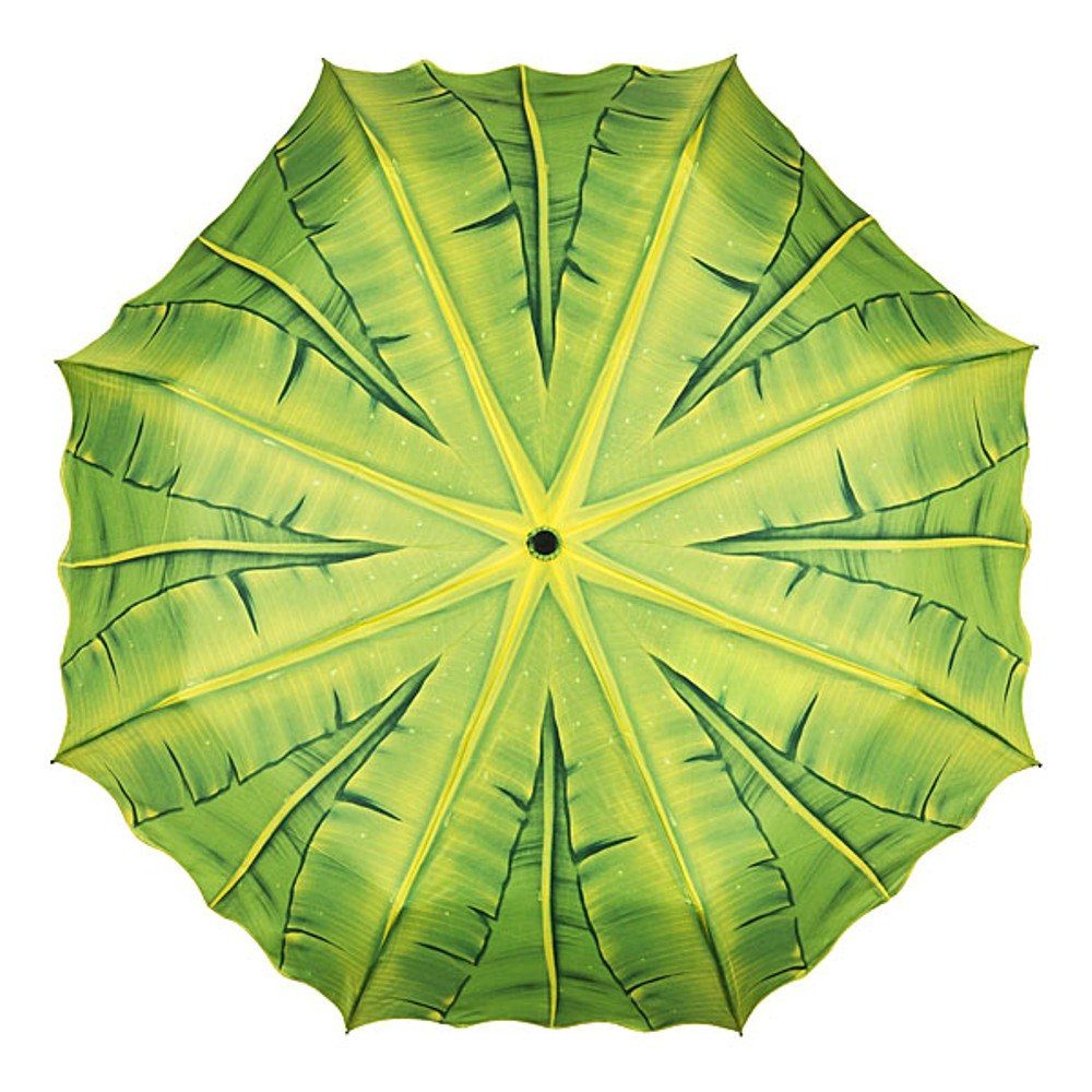 Damen Regenschirme von Lilienfeld Taschenregenschirm VON LILIENFELD Regenschirm Taschenschirm Palme Windfest Auf-Automatik Stabi
