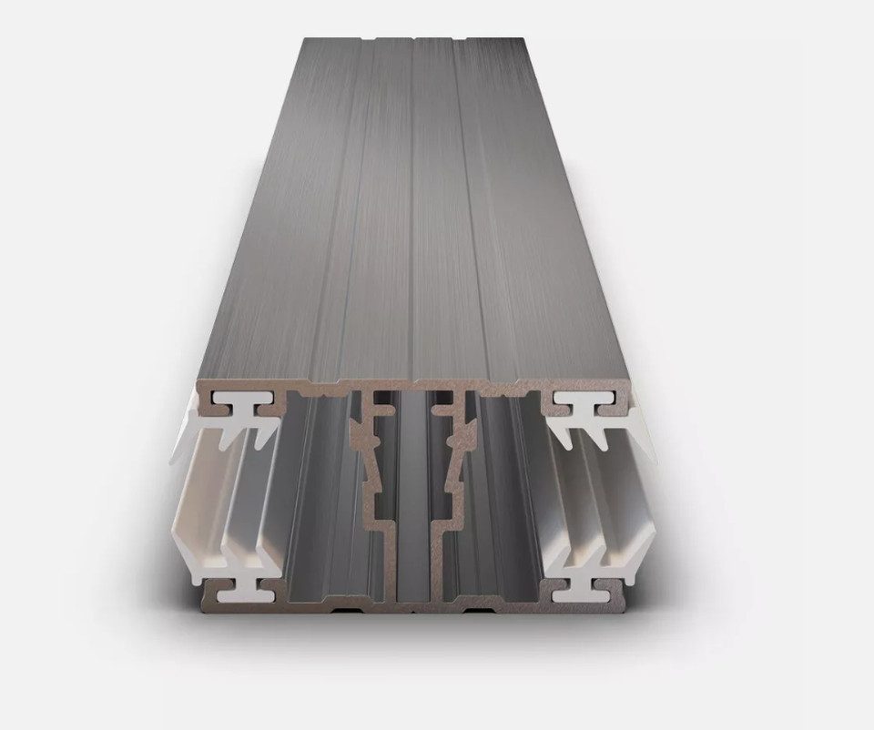 terrassana Verbindungsprofil Premium Alu-Alu 60mm breit günstig online kaufen