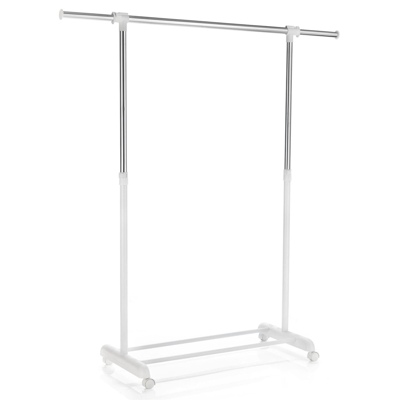 CARO-Möbel Garderobenständer SALA, Kleiderständer mit Rollen, Kleiderwagen günstig online kaufen
