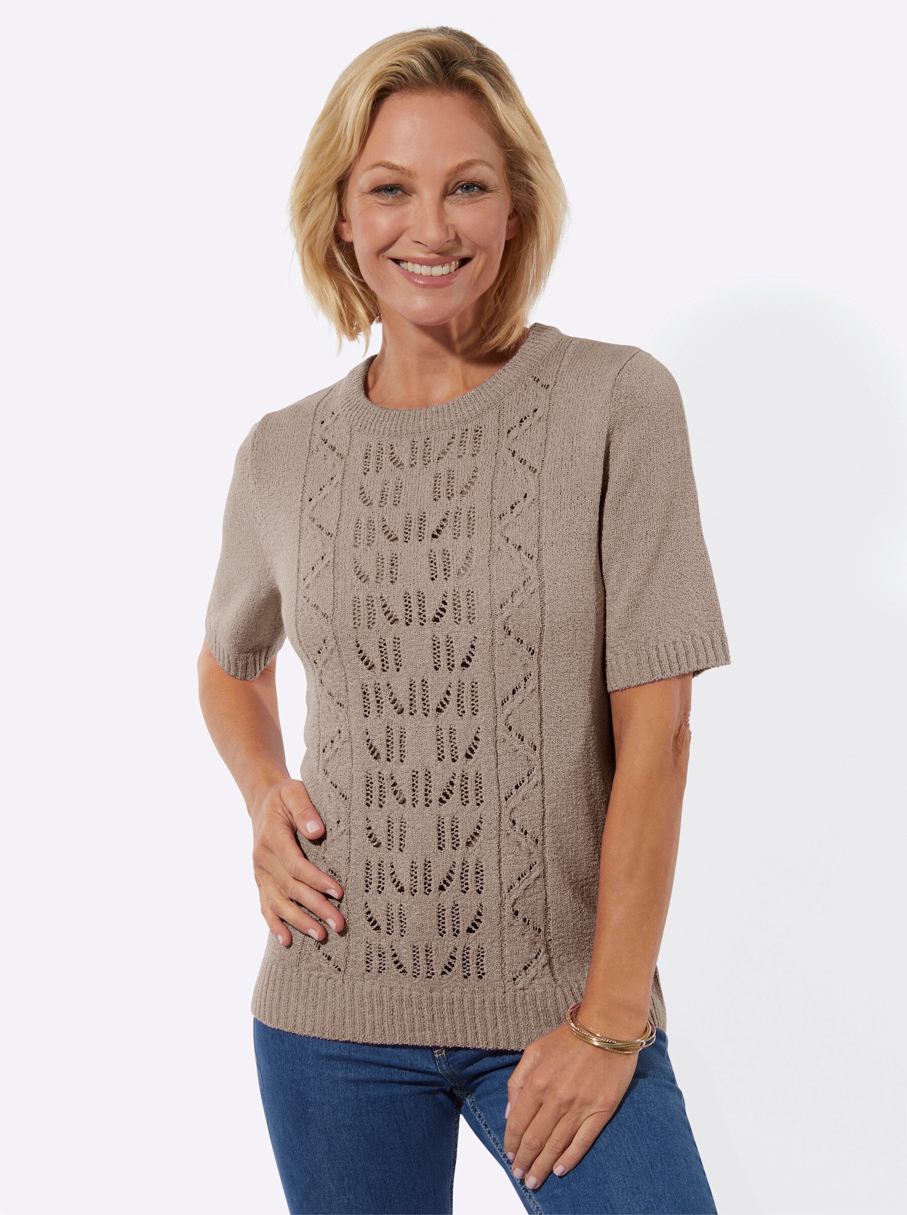 Witt Strickpullover Ajourpullover günstig online kaufen