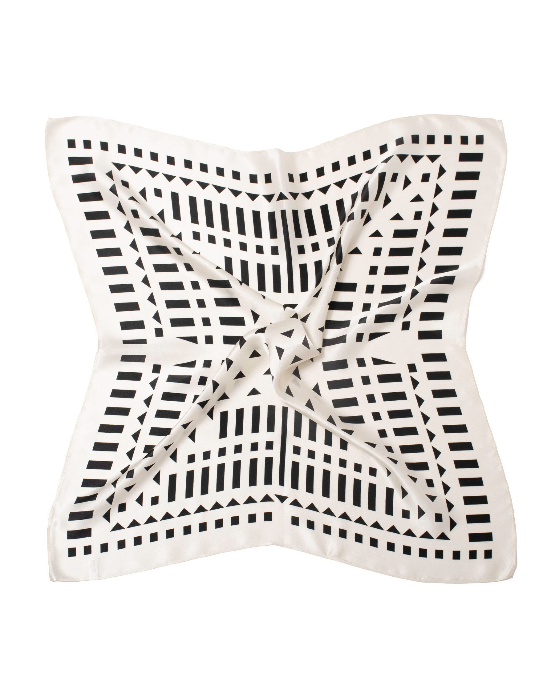 MayTree Seidentuch Seidentuch quadratisch 70x70, Domino, (Stück), 100% Seid günstig online kaufen